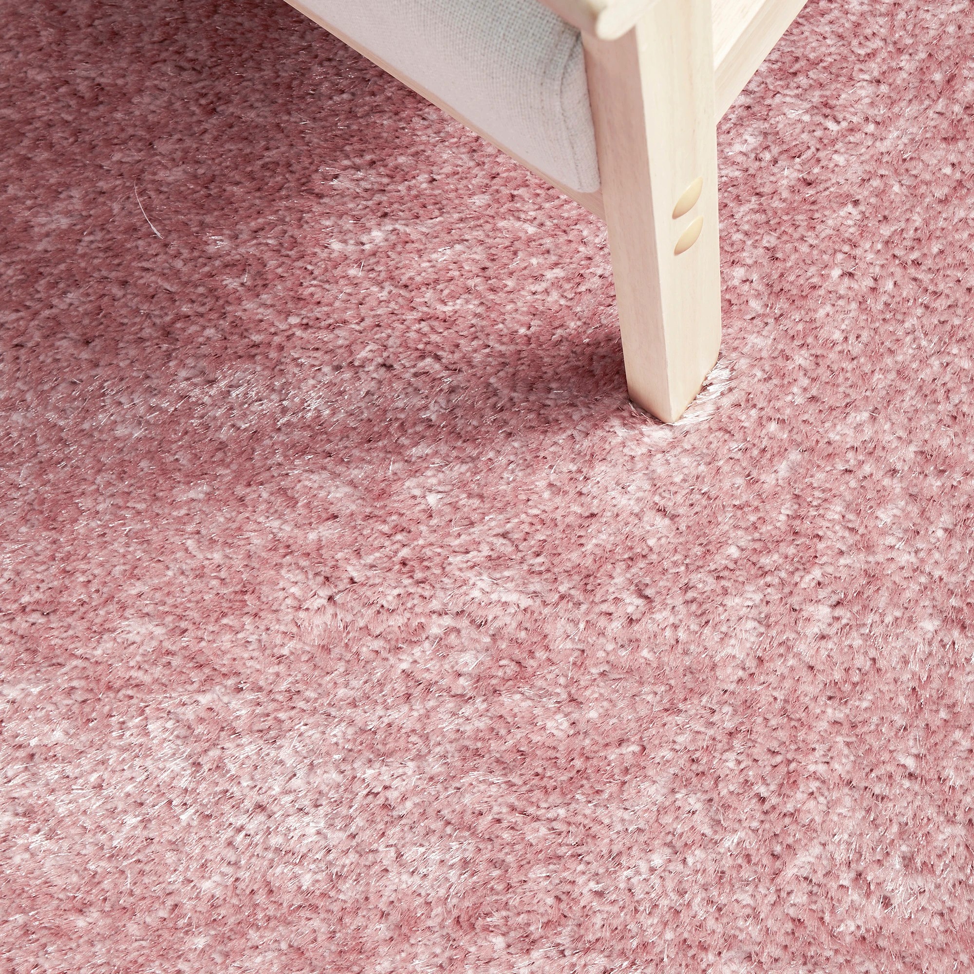 6 Common Ground Rugs Carmine Blush 150x80cm - Small Floor Rug - Pink, 6 of 8