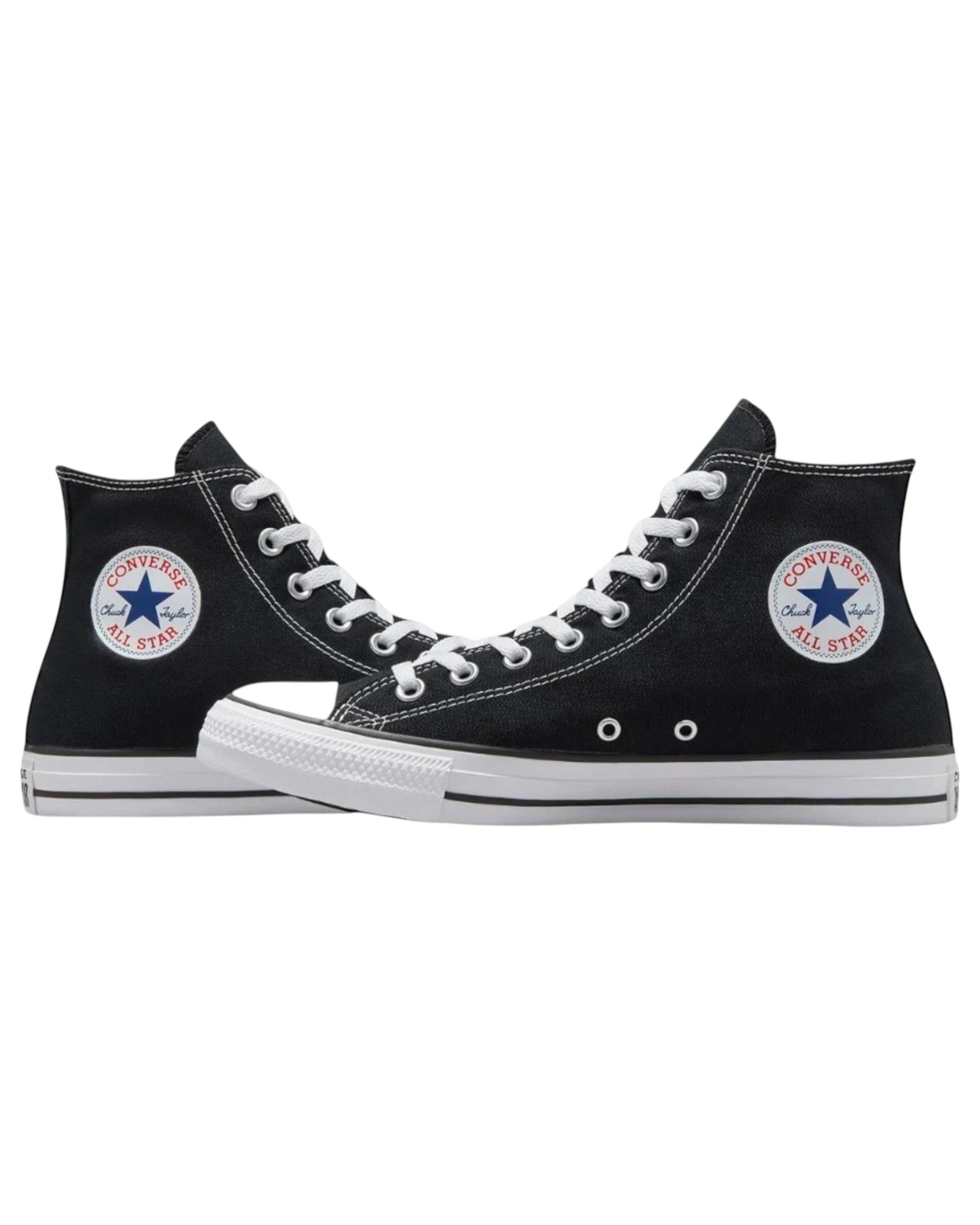 4 Converse Unisex Chuck Taylor All Star Classic High Top Canvas Shoes BLACK, 4 of 10