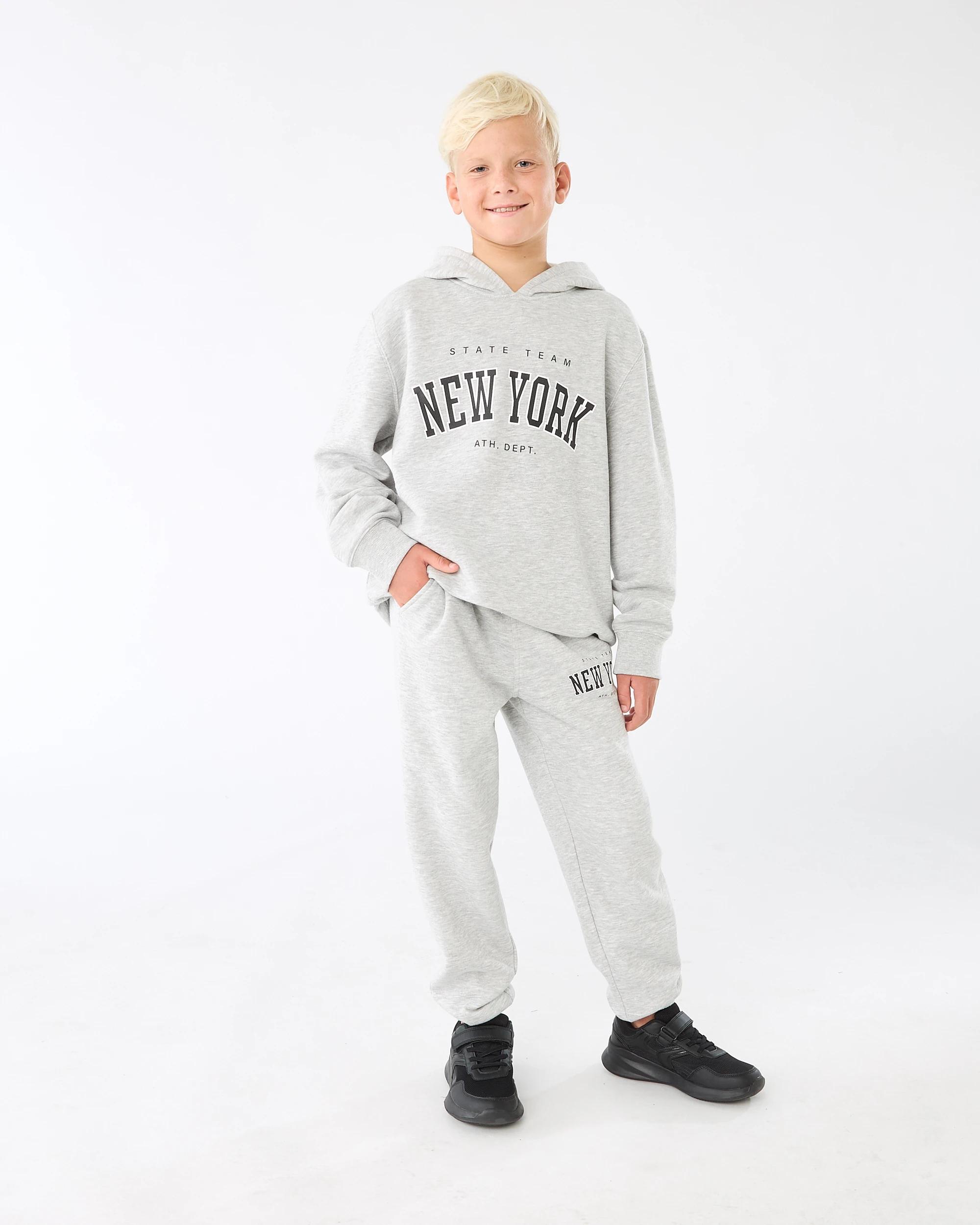 6 Print Trackpants Gry Varsit, 6 of 6