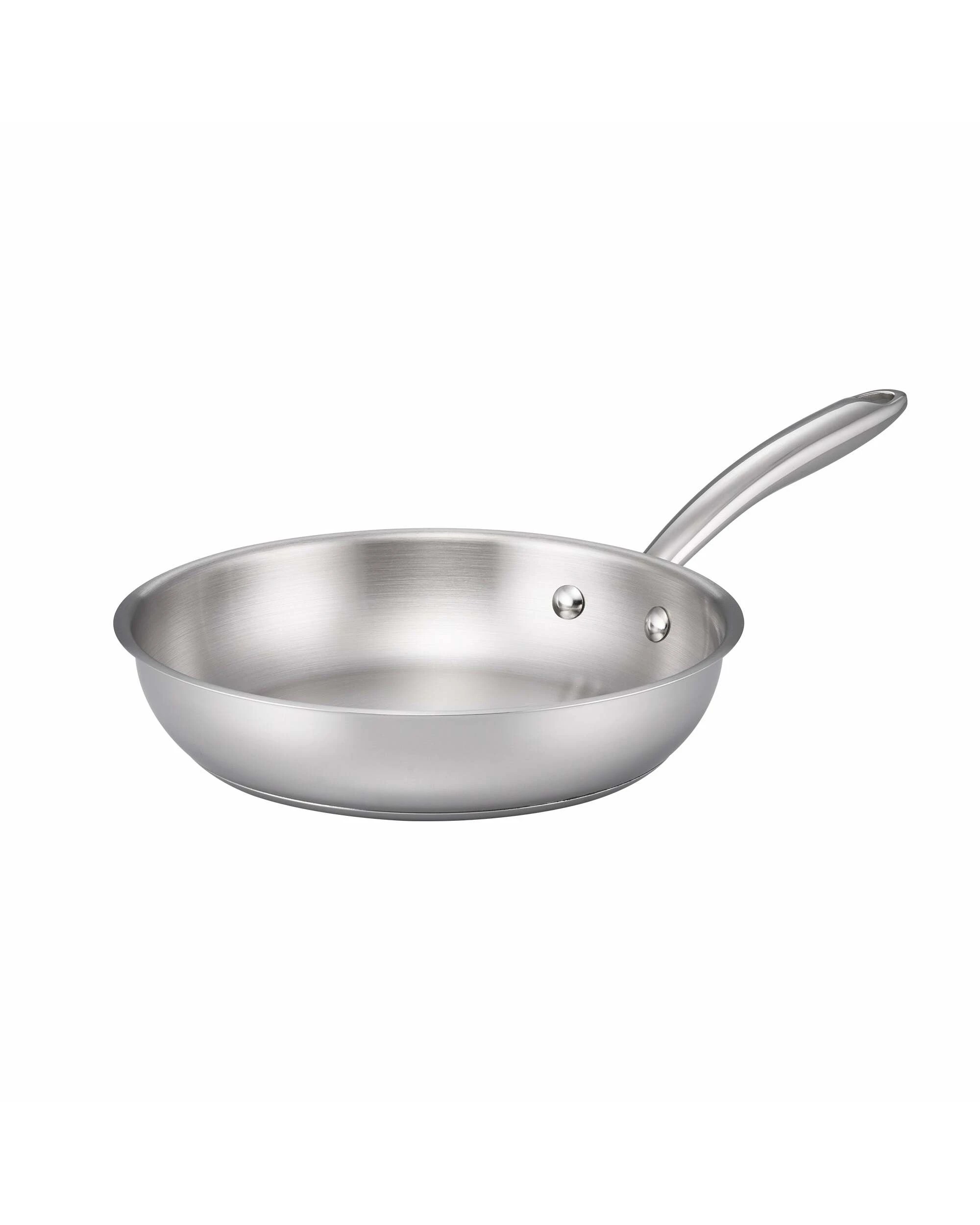 1 RACO Steel Essentials Stainless Steel Induction Open Frypan 28cm - Silver, 1 of 2