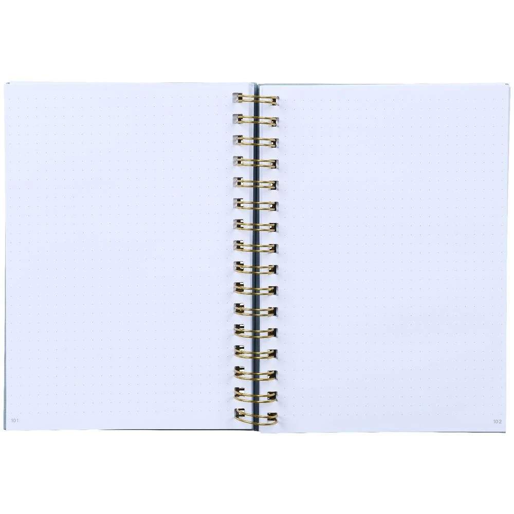 3 Otto A5 The Dot Journal 240 Page Petrol Blue, 3 of 3