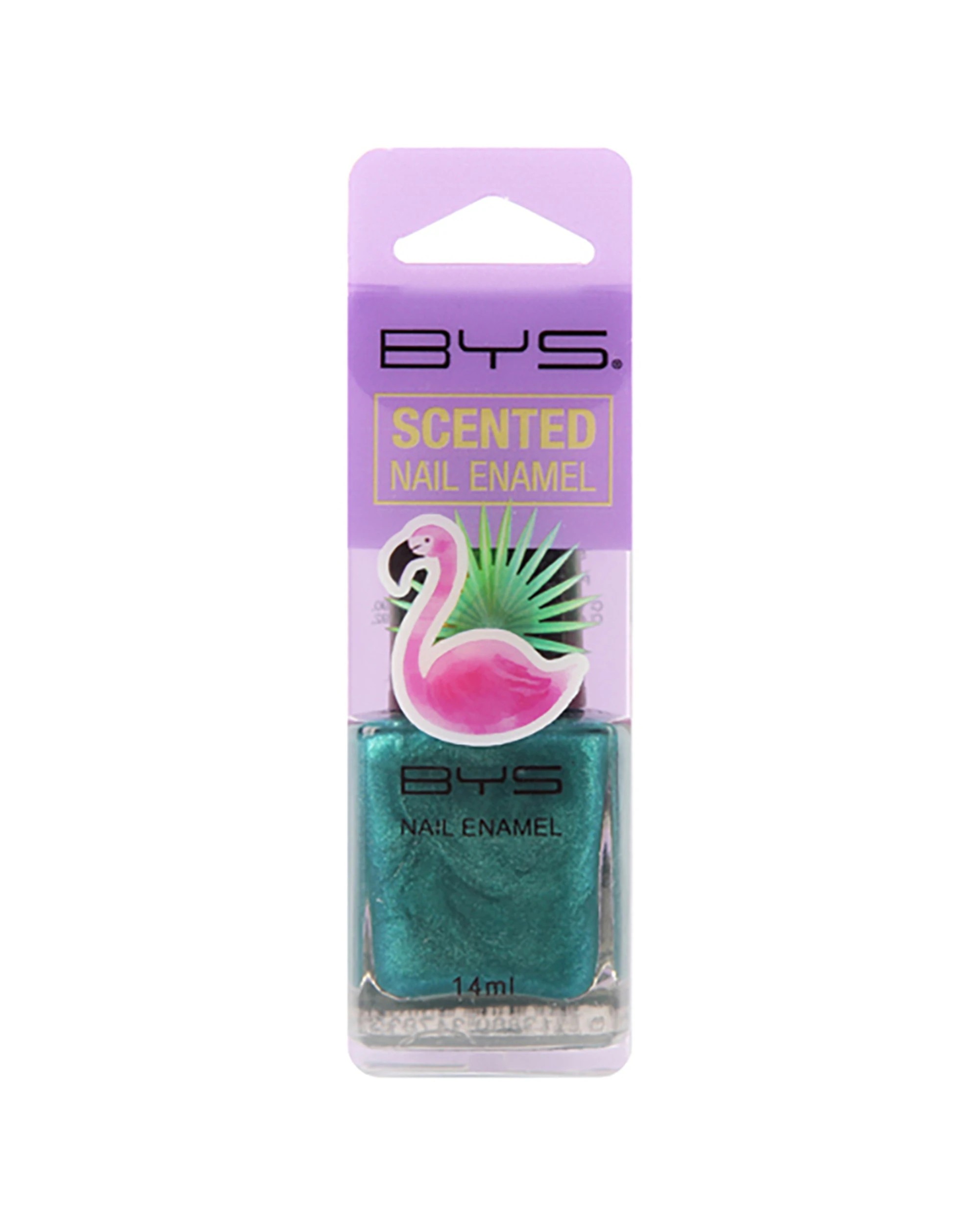 2 BYS 2PK BYS Scented Tropical Nail Polish Long Wearing Chip Resistant 14ml - Green, 2 of 2