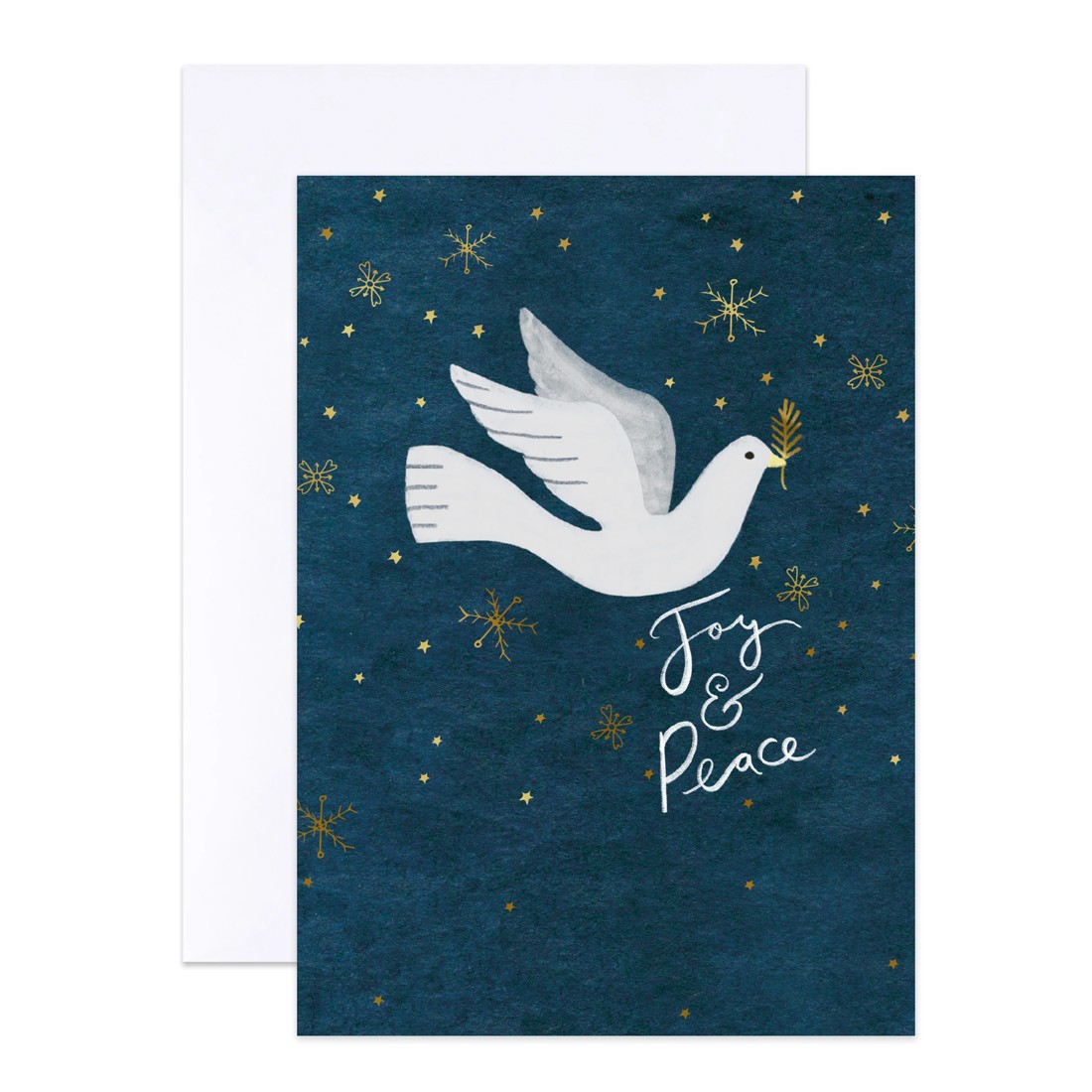 1 10 Pack Hallmark Boxed Charity Christmas Cards - Joy and Peace, 1 of 4