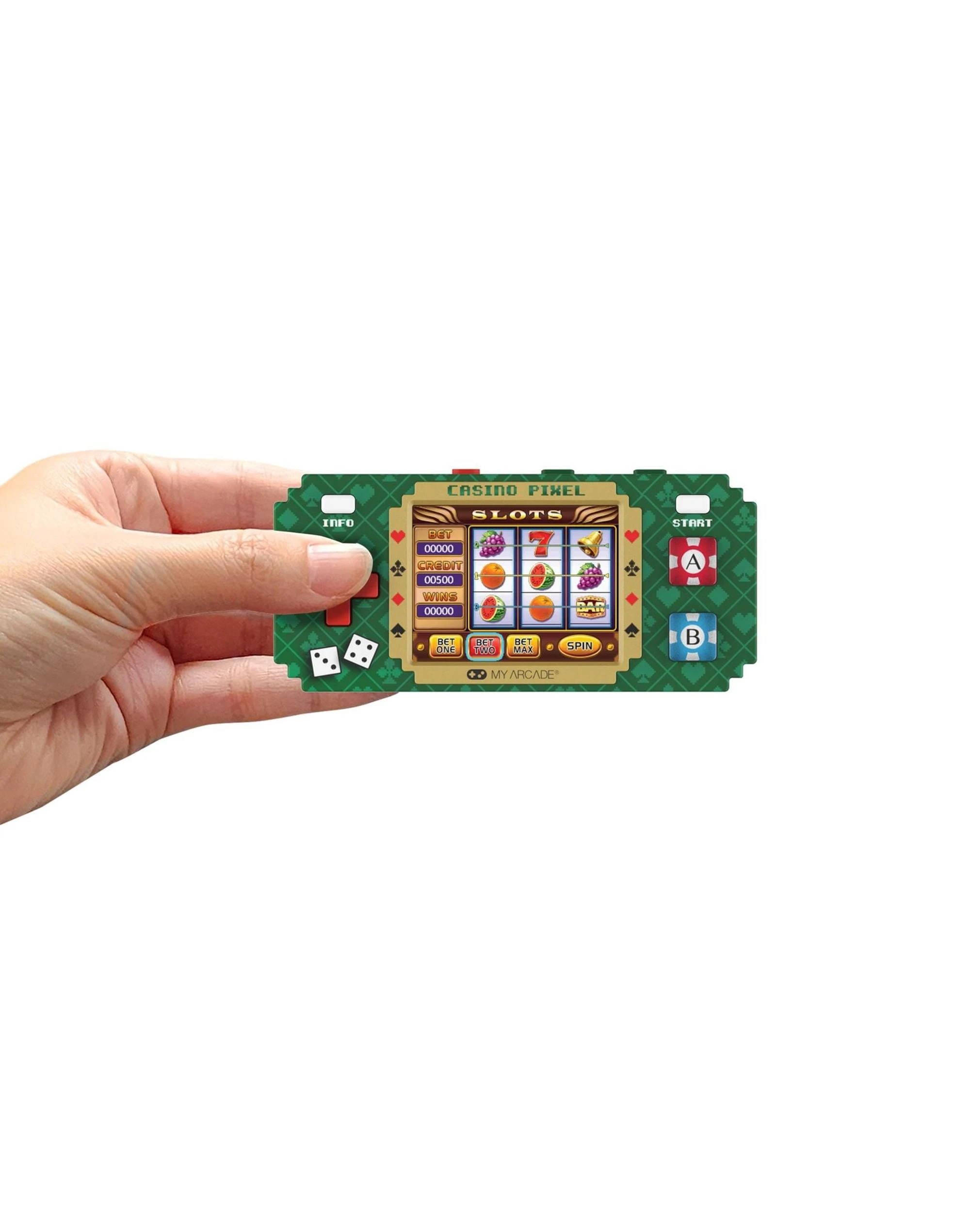 3 My Arcade Casino Pixel Pocket Pro, 3 of 5