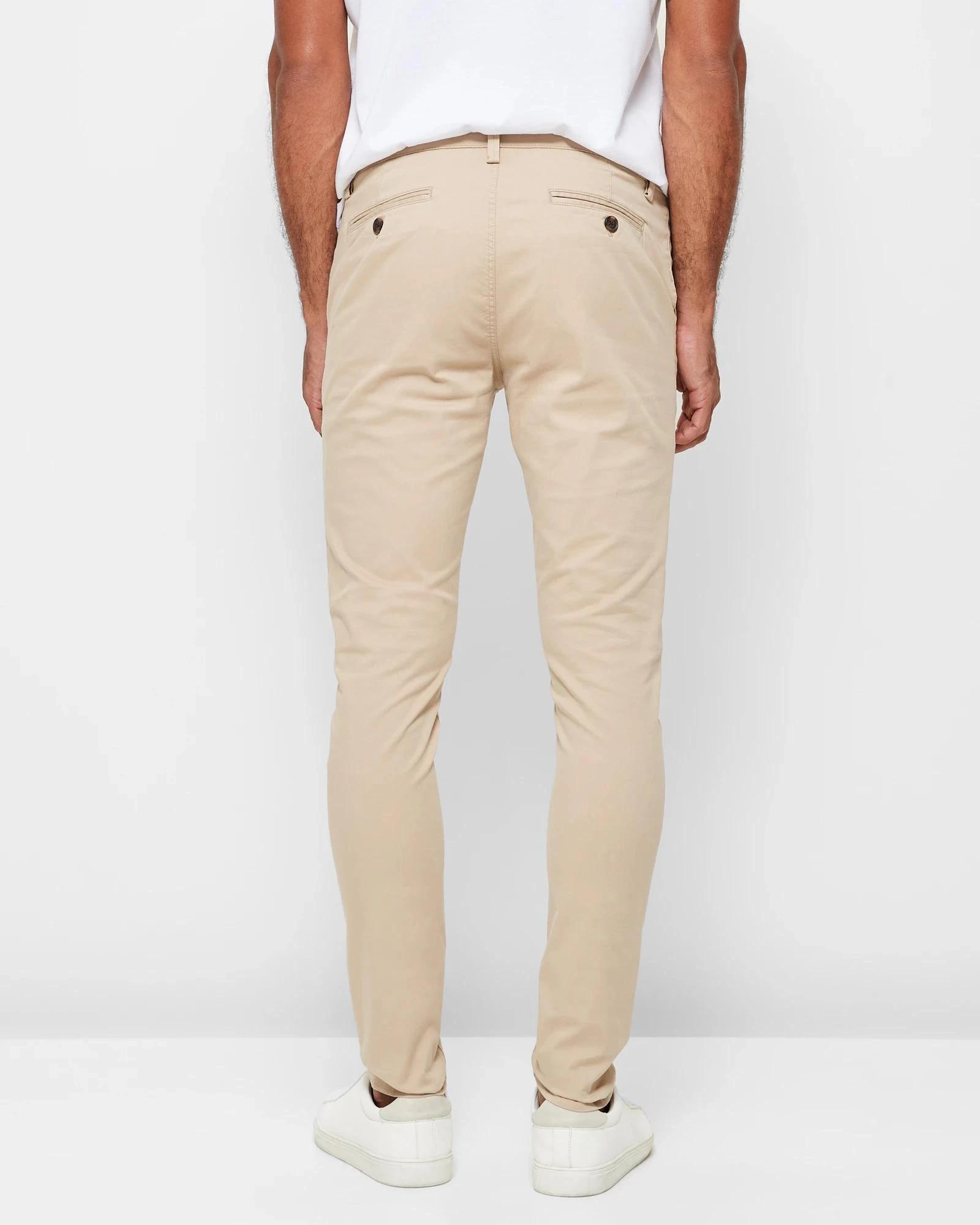 4 Target Skinny Chino Pants TAN, 4 of 5