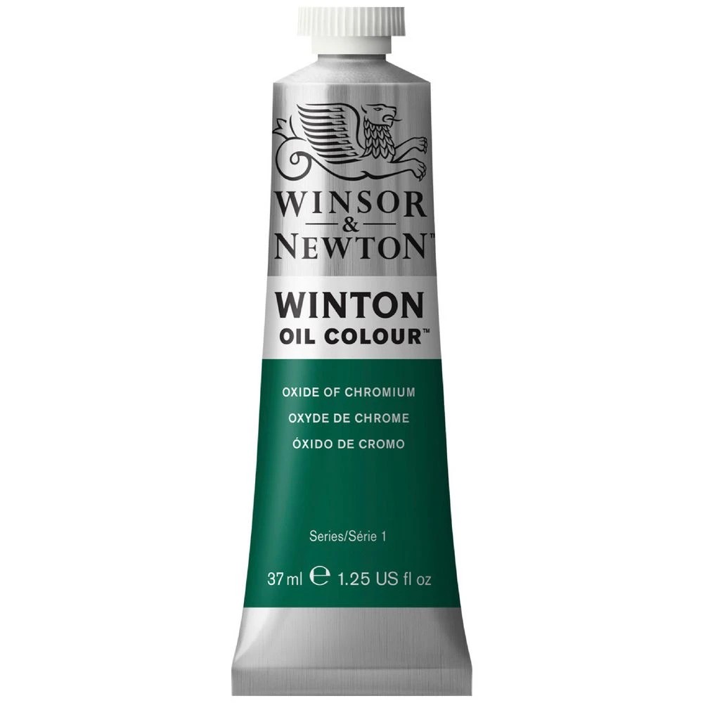 1 Winsor & Newton Winton Oil Colour 37mL Oxide of Chrome, 1 of 1