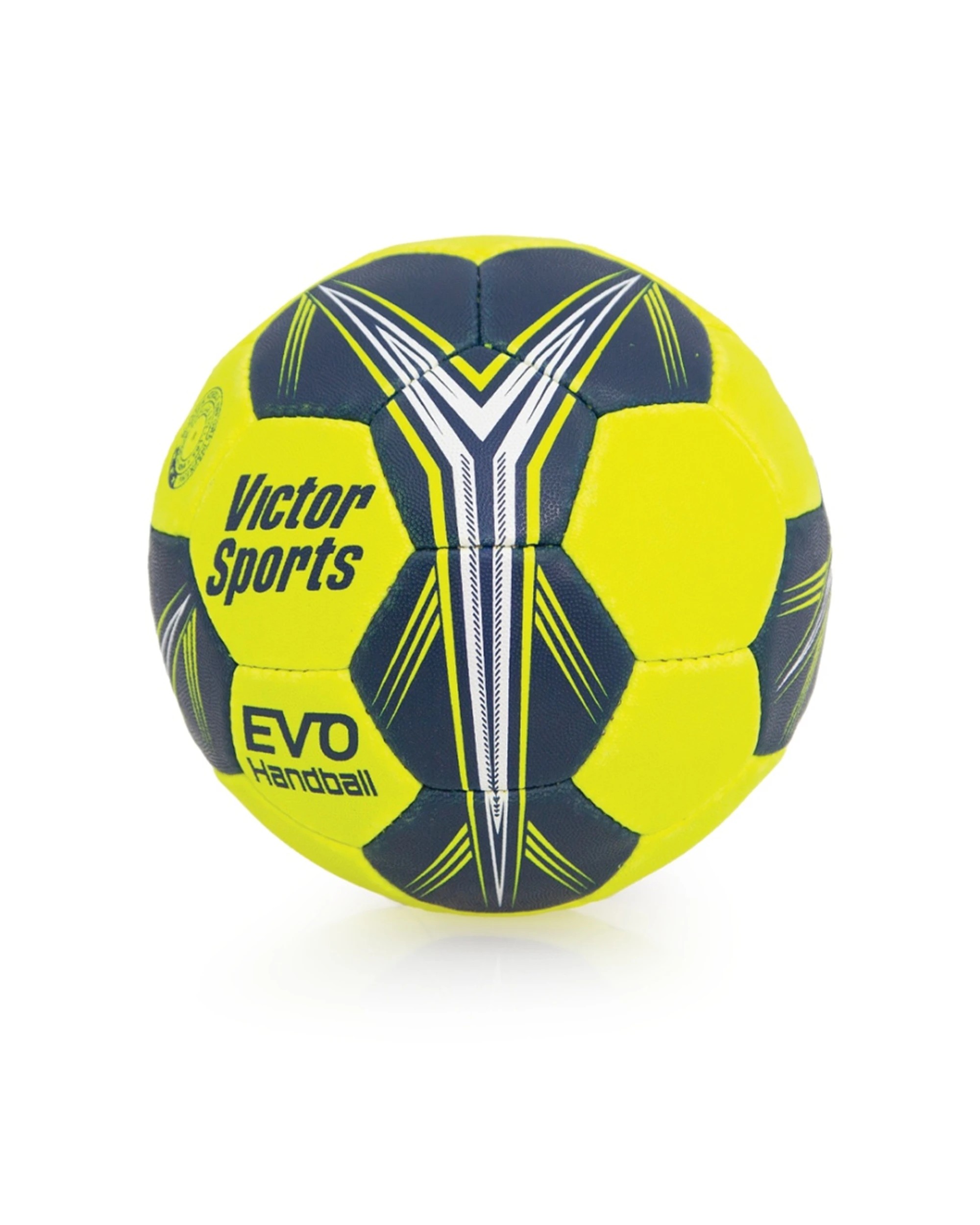 3 Victor Sports Handball Synthetic Official Weight Soft Touch Size 3 - Yellow, 3 of 3