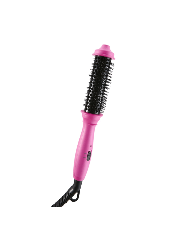 Mini Curling Brush - Pink and B