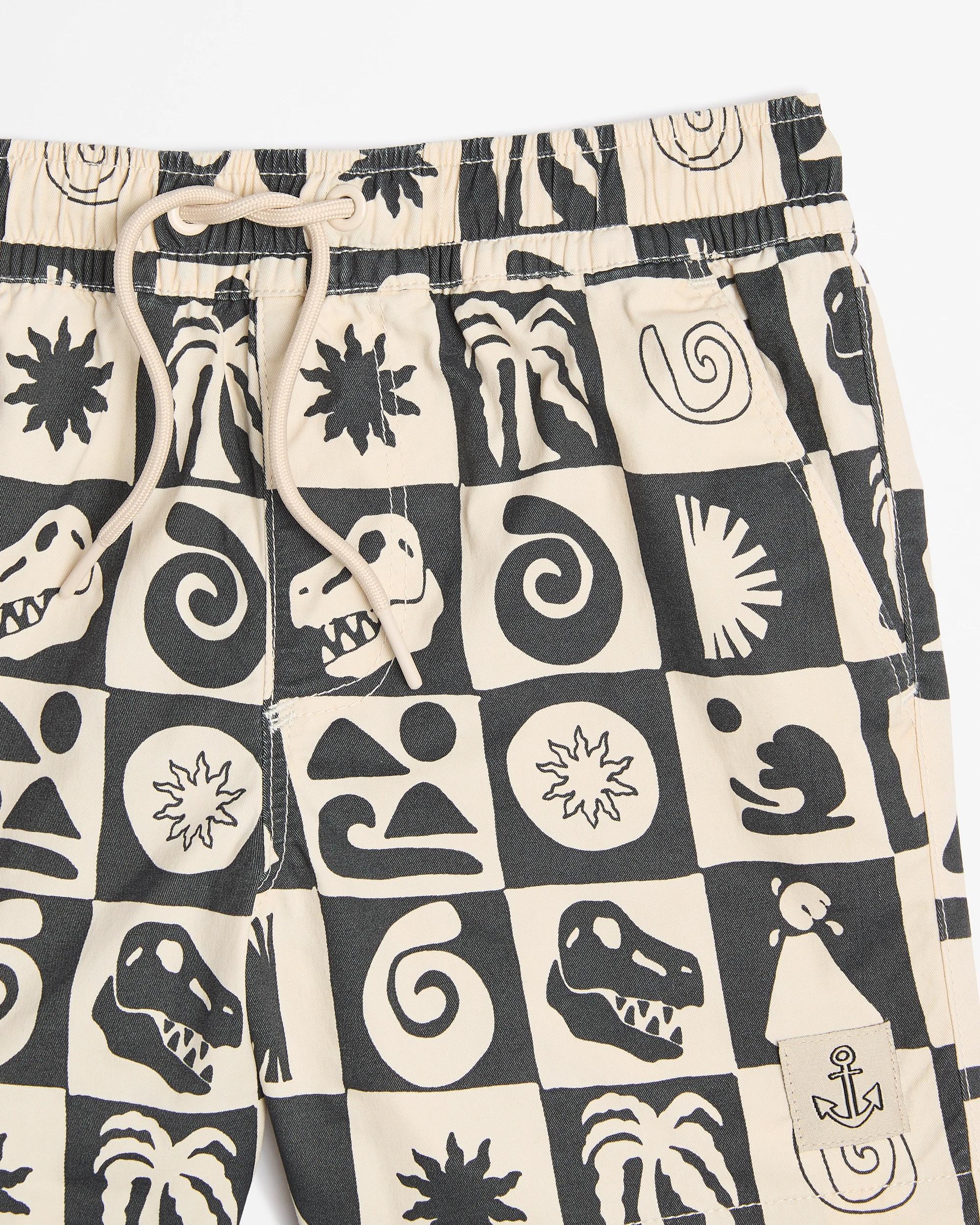 2 Target Checkered Swim Boardshorts NEUTRAL, 2 of 3