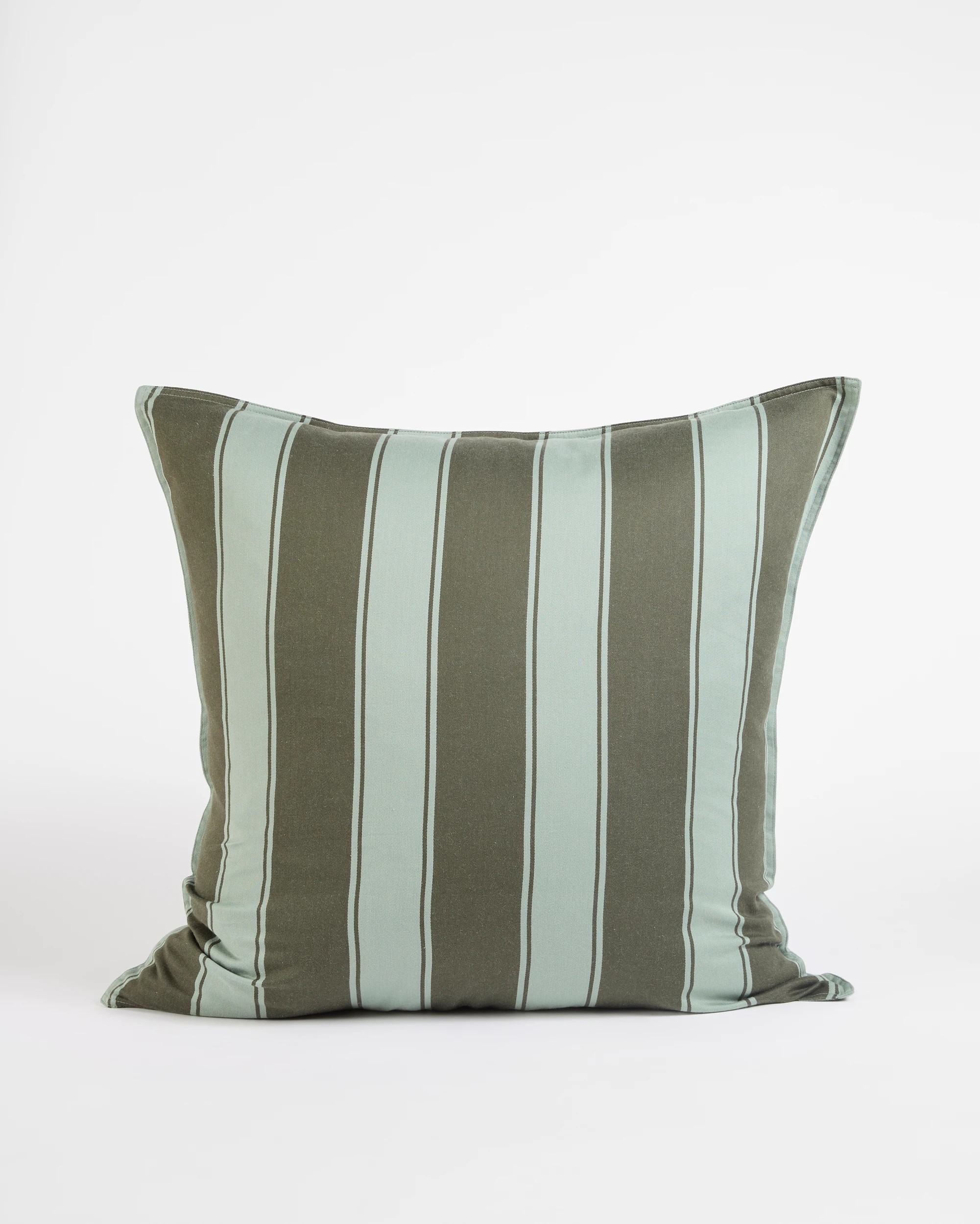 1 Target Rayne Stripe European Pillowcase - Queen Bed - Green, 1 of 8