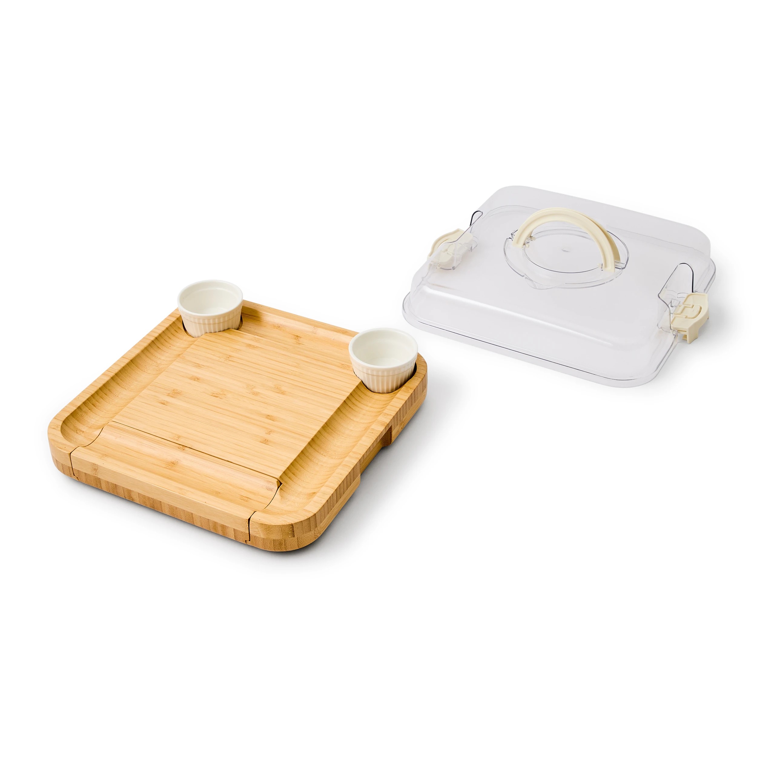 5 Cheese Board with Knives Set and Carry Handle, 5 of 10
