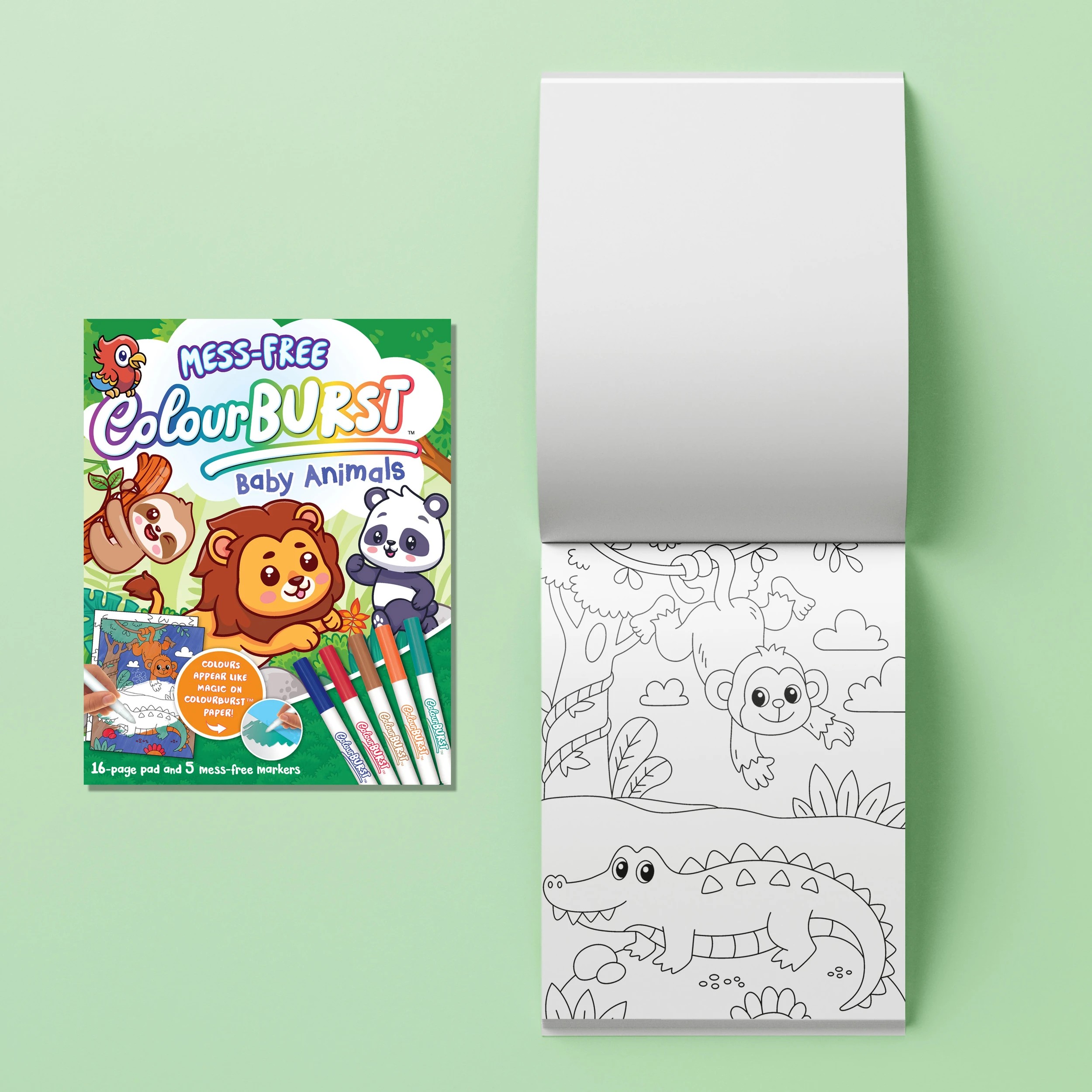 3 INKredibles Mess-Free Colour Burst Baby Animals​ - Book, 3 of 6