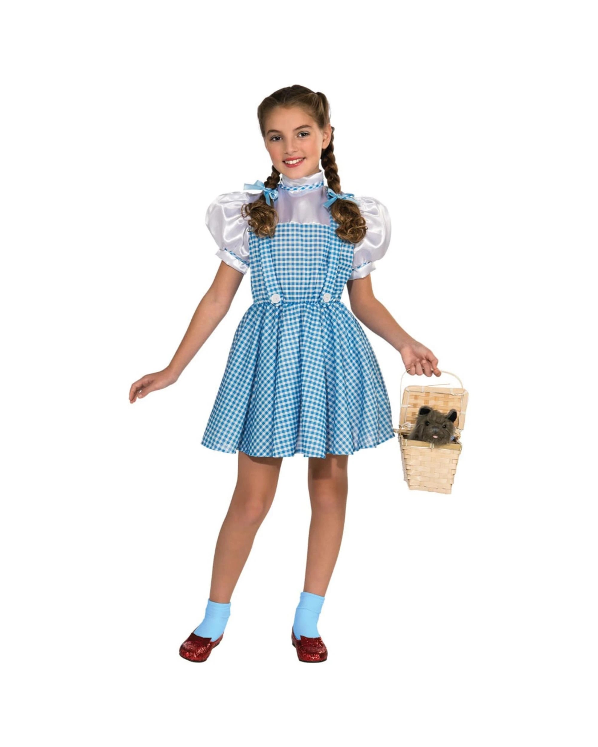 1 The Wizard of Oz Dorothy Child Costume Size M 6-8 Years, 1 of 2