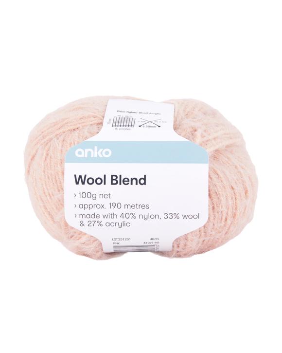 Wool Blend - Pink