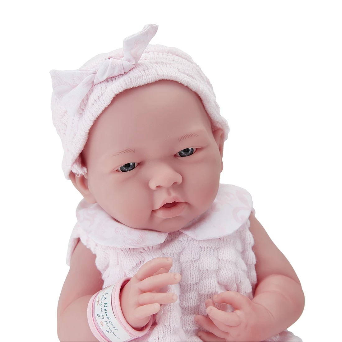 6 Berenguer Boutique Newborn Girl Doll with Bracelet, 6 of 10