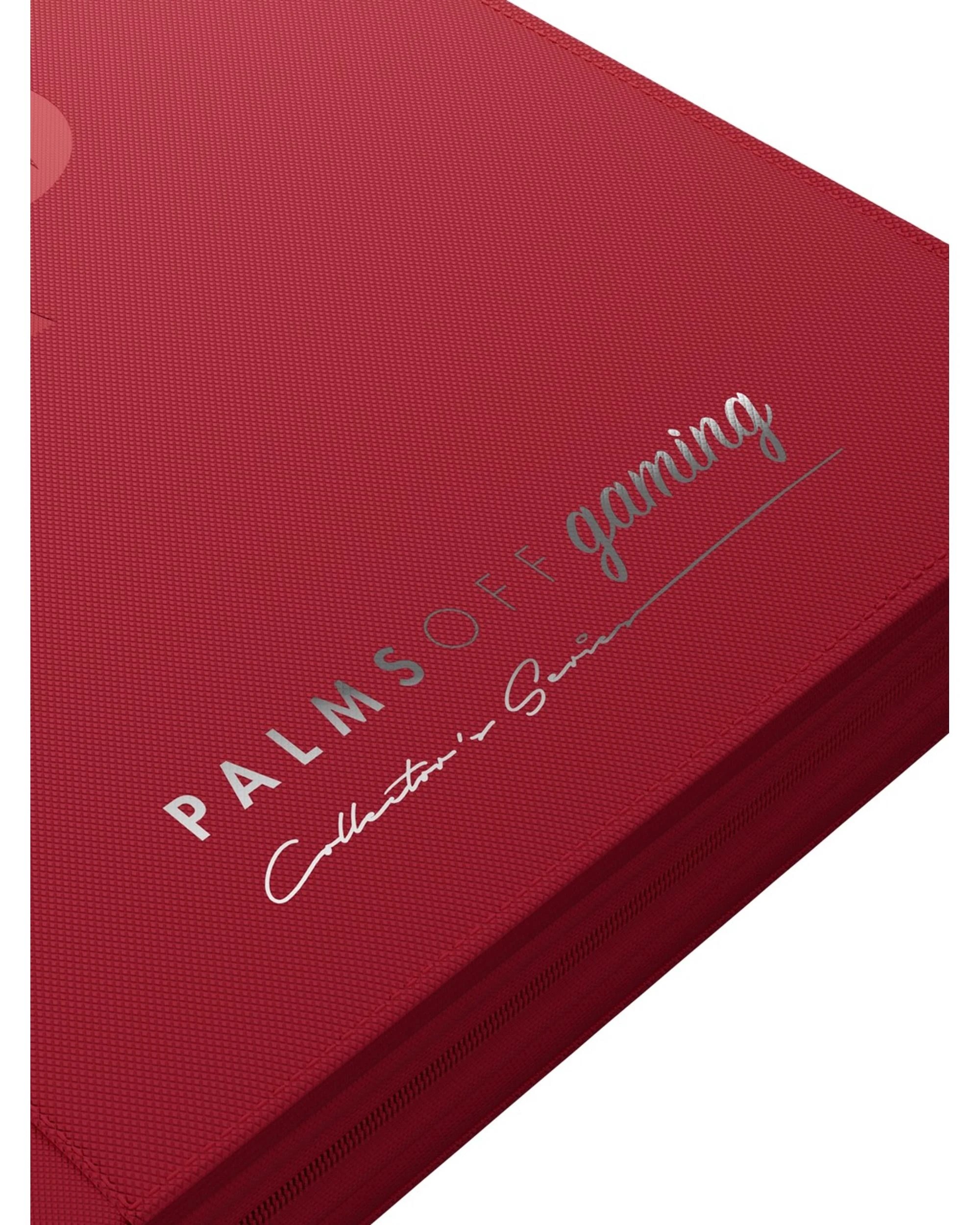 6 Palms Off Gaming Collector's Series 9 Pocket Zip Binder - Red, 6 of 8