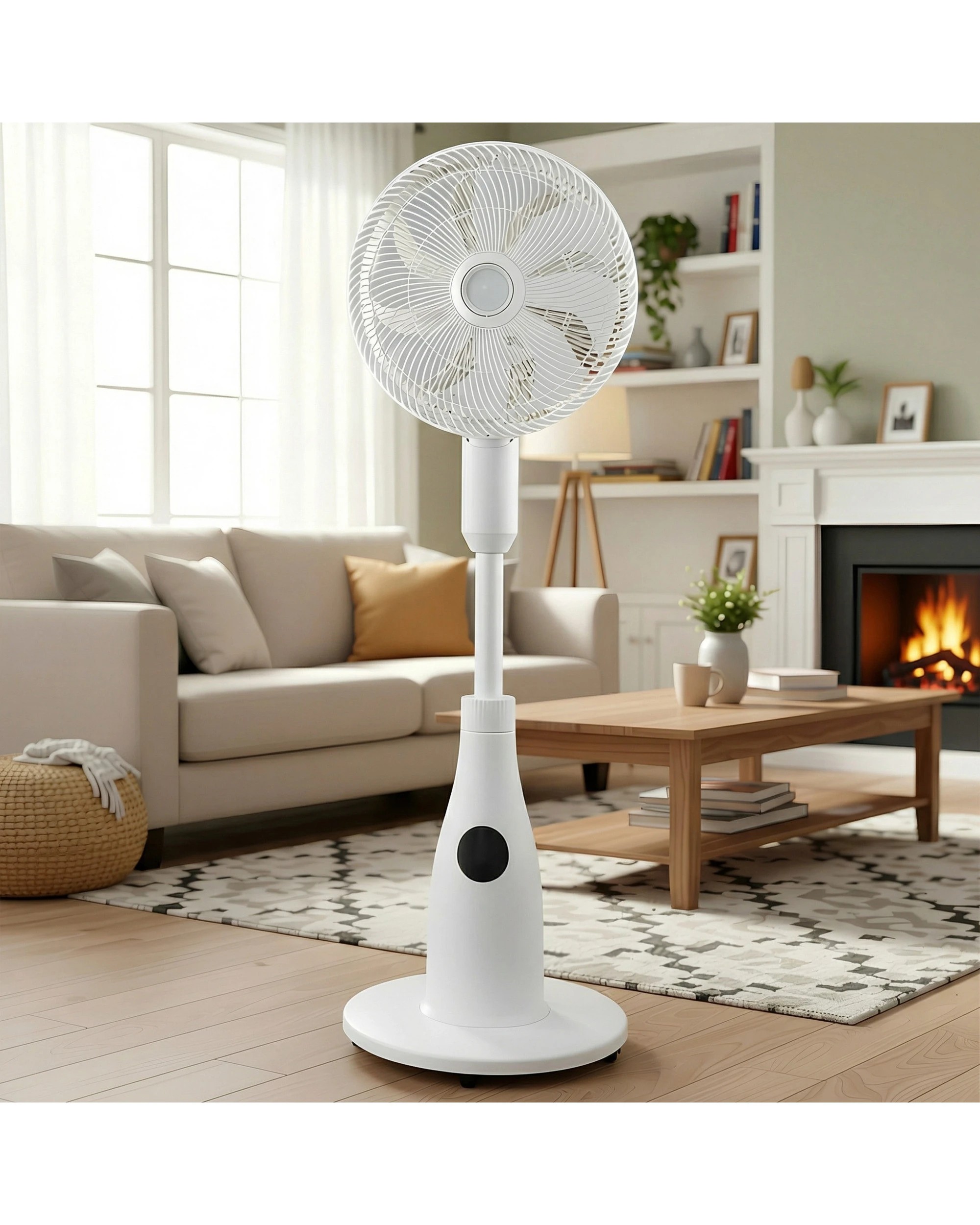 3 Olimpia Splendid MF1000 Portable Mist Fan with 1.2L Water Tank, 3 of 10