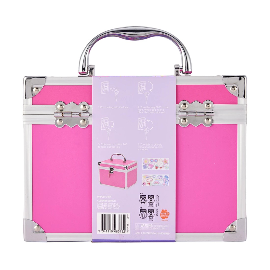 10 5 Pack Lockable Case With Stickers, 10 of 10
