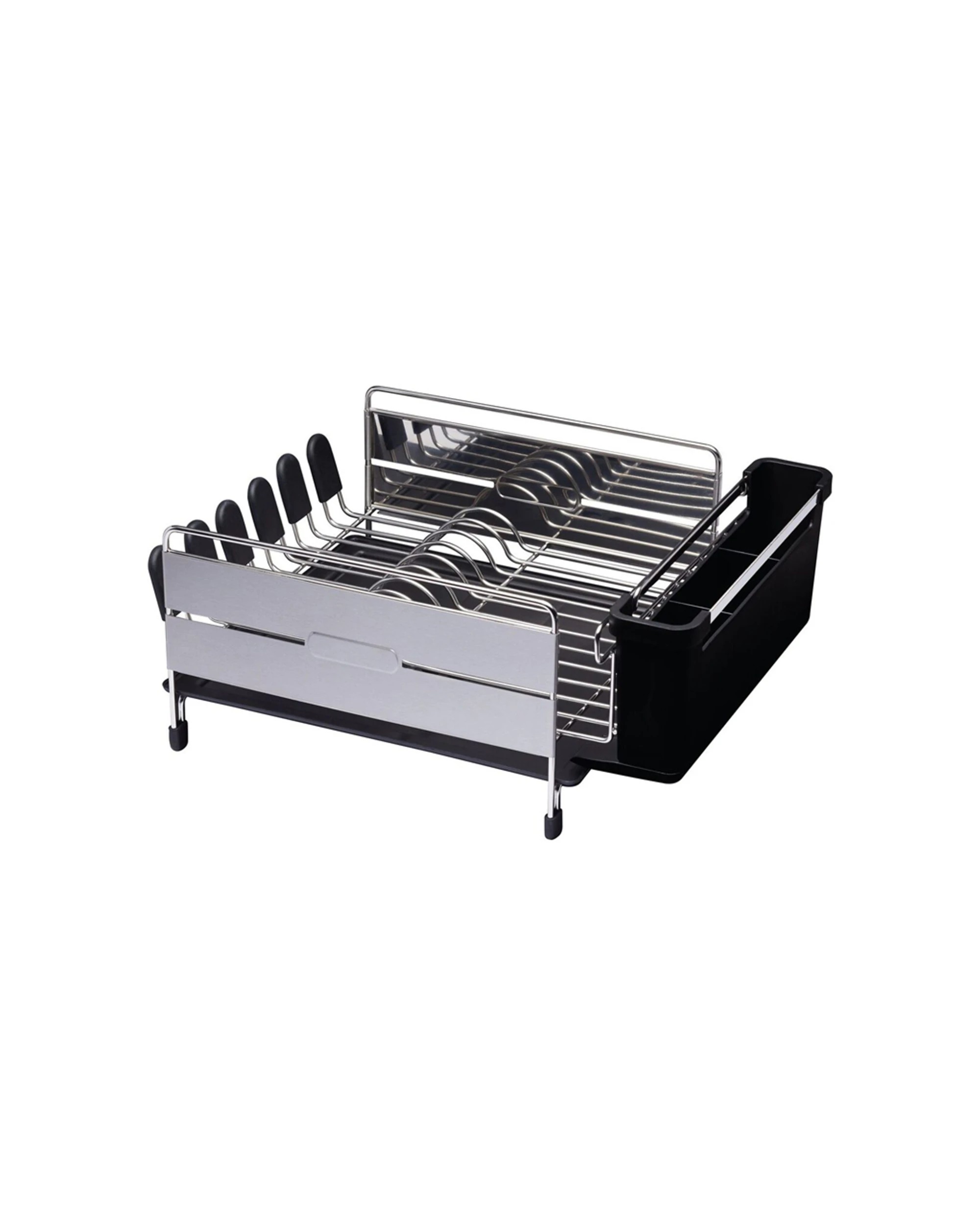 1 Mastercraft Stainless Steel Deluxe Dish Drainer Large Capacity - Multi, 1 of 8