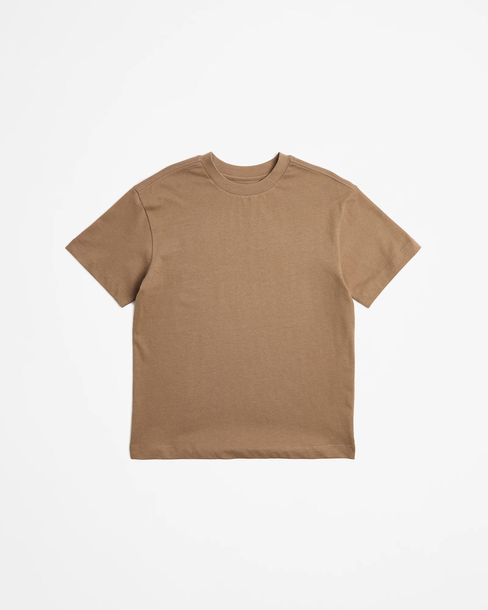 3 Target Australian Cotton T-shirt 2 Pack BLUE / BROWN, 3 of 4