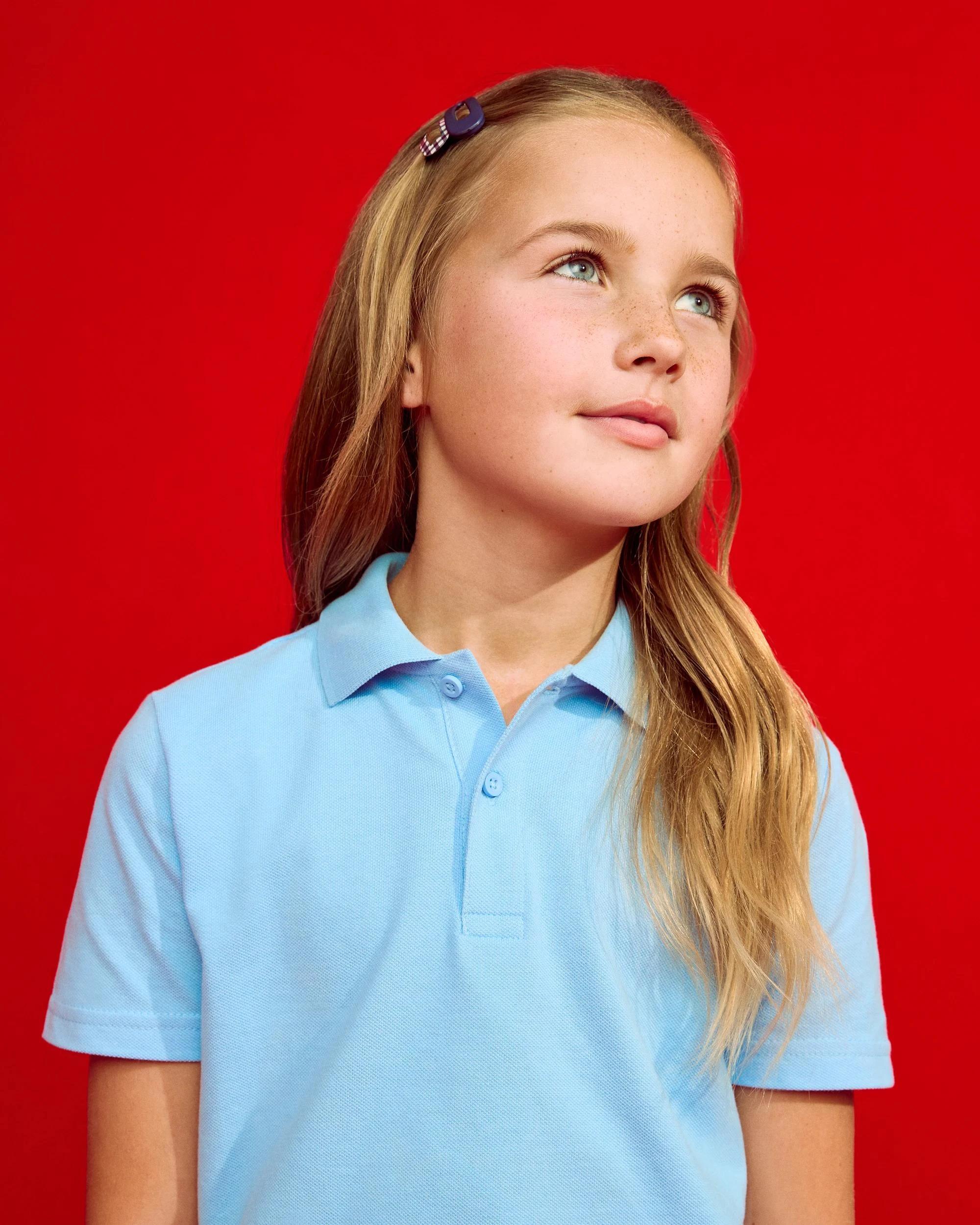 4 Target Australian Cotton 2 Pack Short Sleeve Polo T-Shirt LIGHT BLUE, 4 of 7