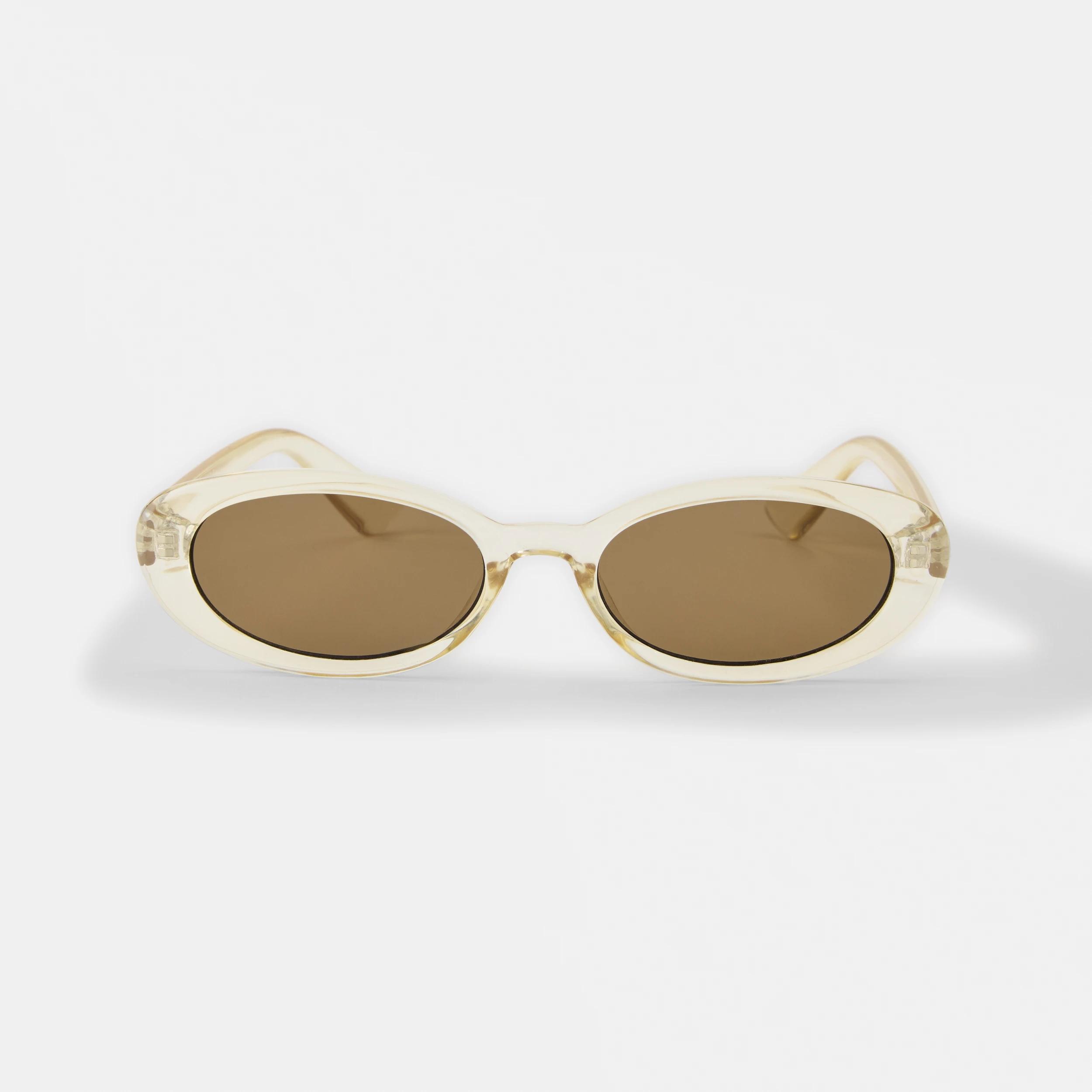 2 Oval Shape Sunglasses Trn Yellow, 2 of 6