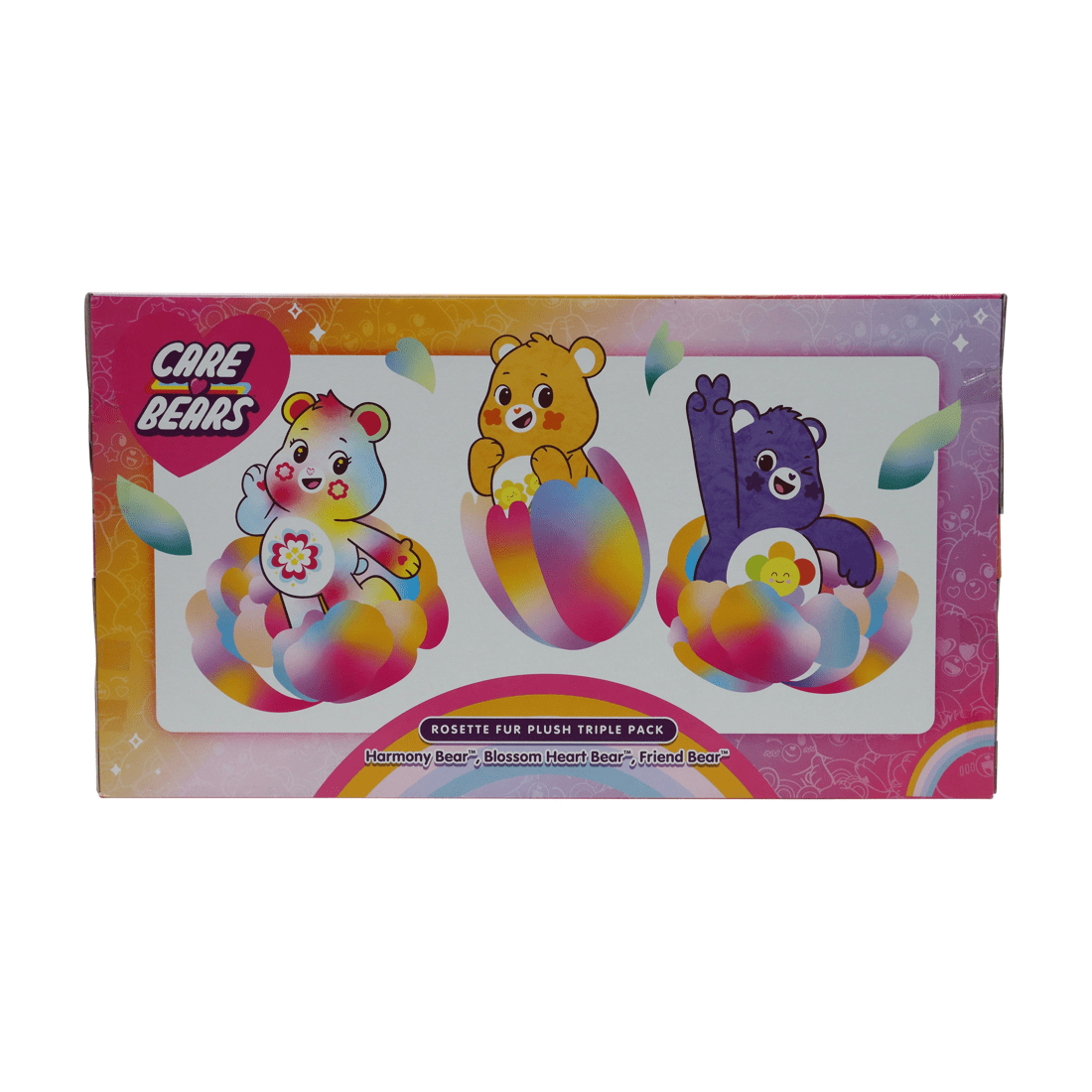 3 Care Bears Rosette Fur Plush Triple Pack, 3 of 3