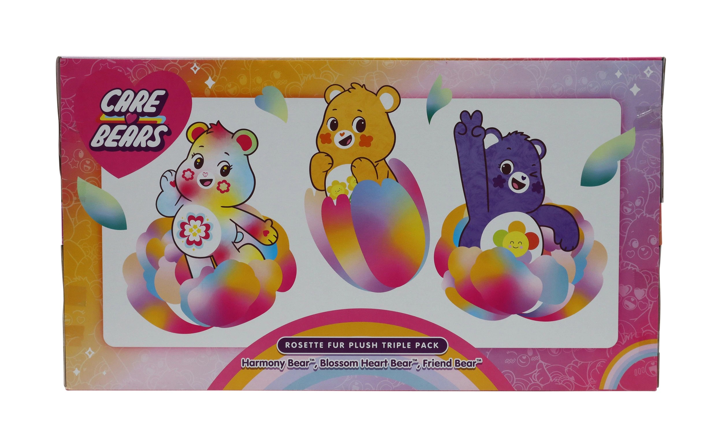 3 Care Bears Rosette Fur Plush Triple Pack, 3 of 3