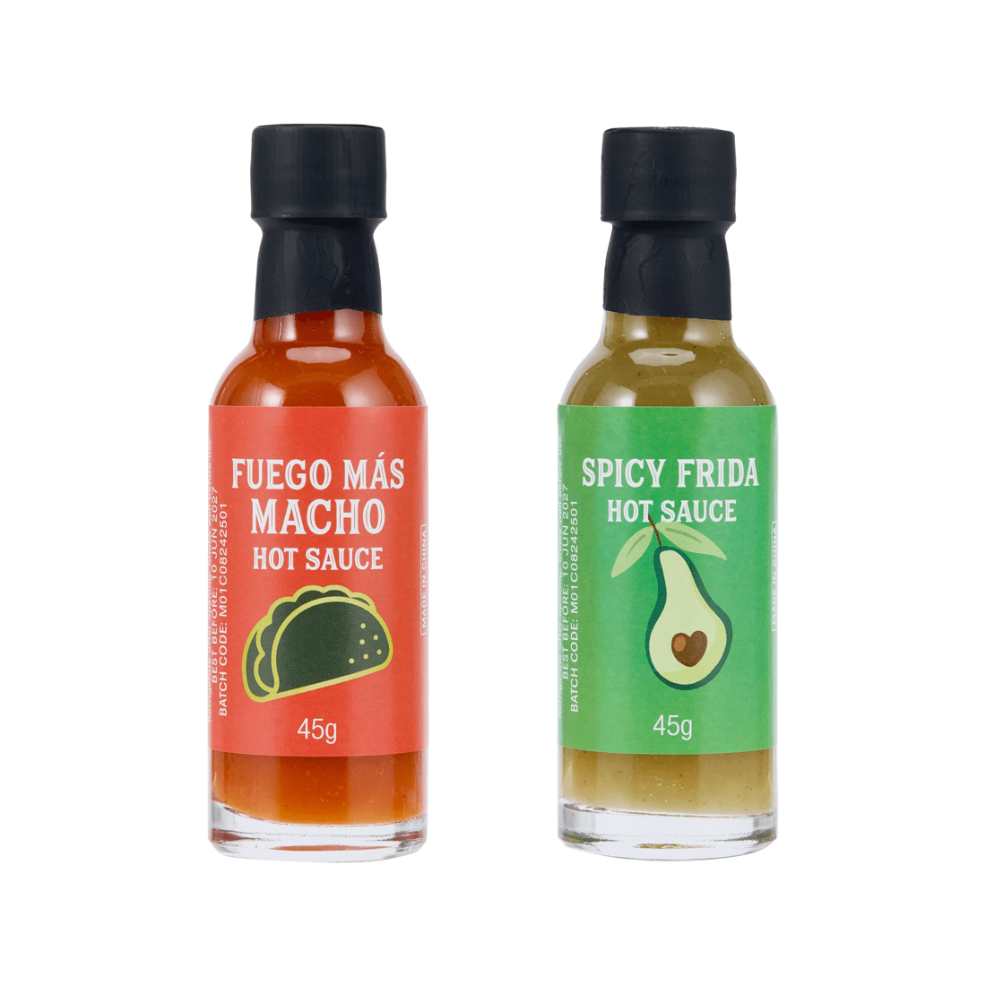 3 Taco Truck Hot Sauce Gift Set, 3 of 5