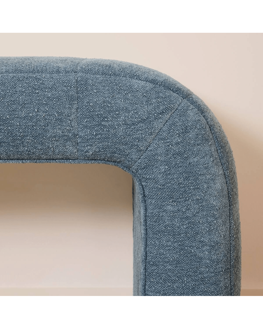 4 Chenille Bench - Blue, 4 of 4