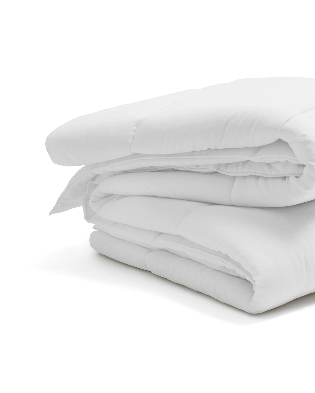 4 Medium Warmth All Seasons Quilt - King Bed, White, 4 of 6