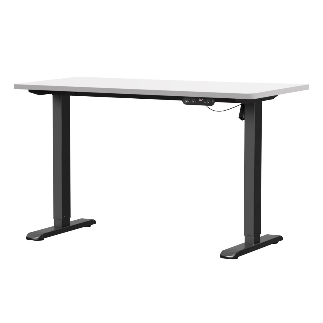 1 Oikiture 120cm Electric Standing Desk Single Motor Height Adjustable Sit Stand Table
 - Multi, 1 of 4