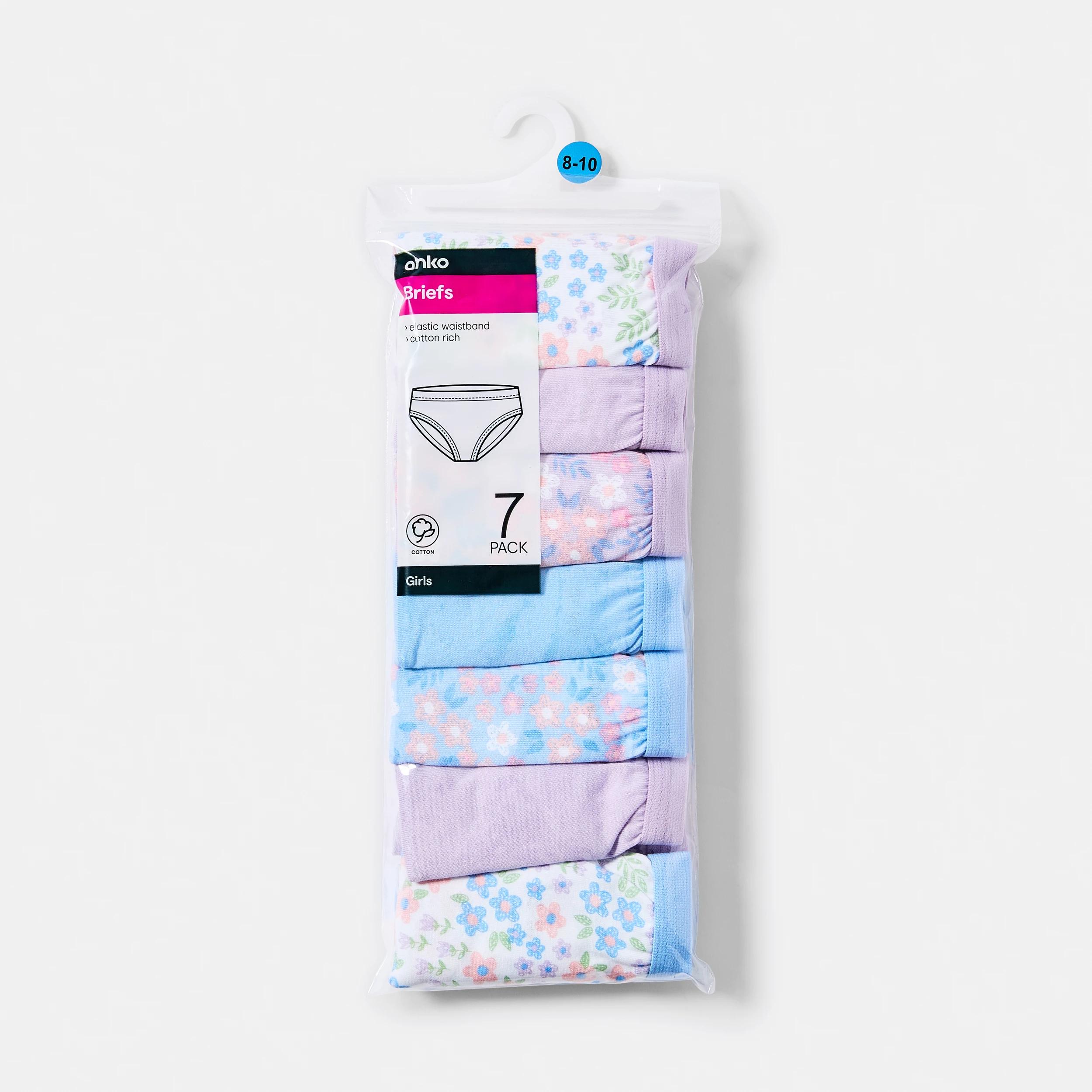 10 7 Pack Print Briefs DITSY FLORAL, 10 of 10