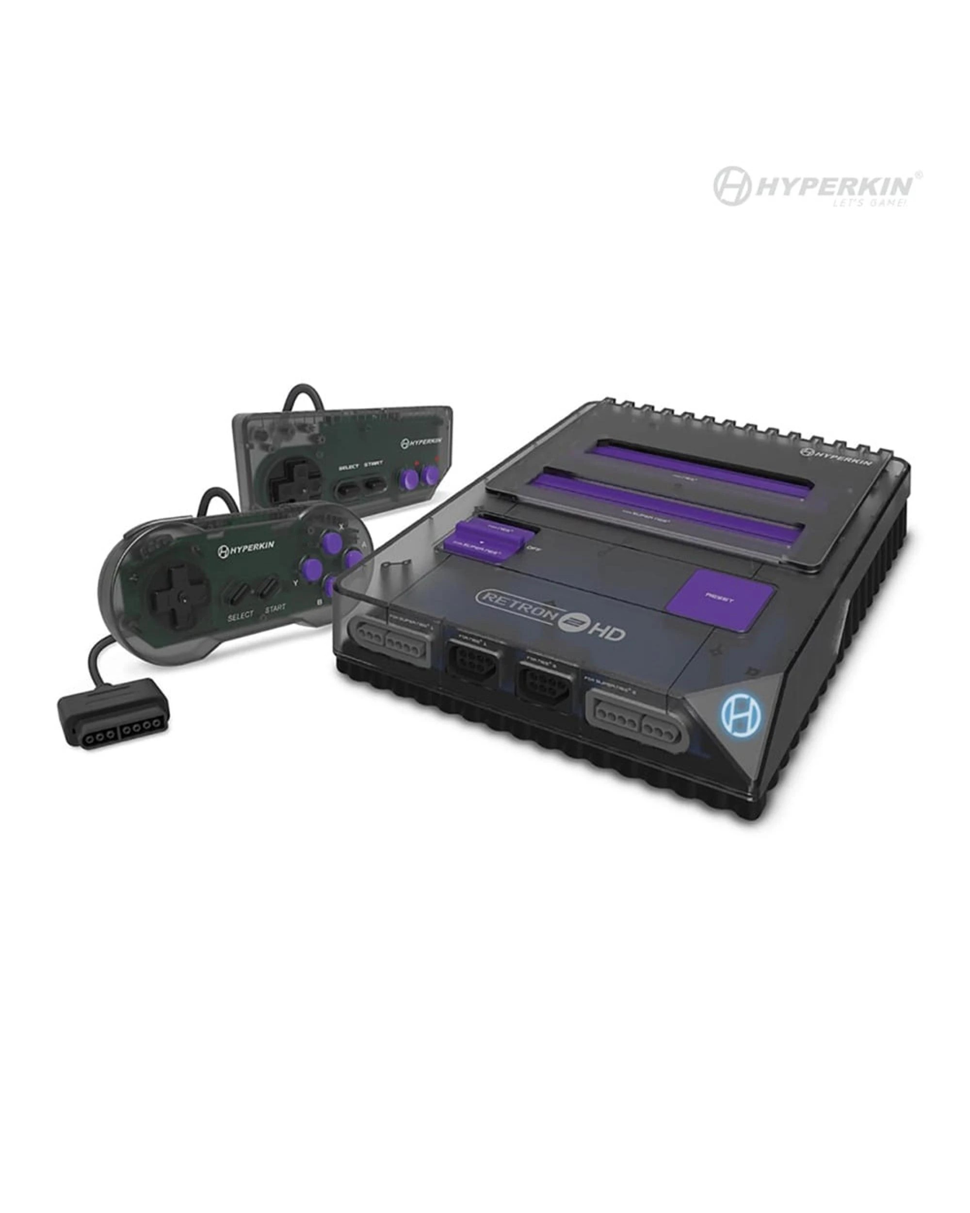 3 Hyperkin RetroN 2 HD Gaming Console - Space Black - Multi, 3 of 7