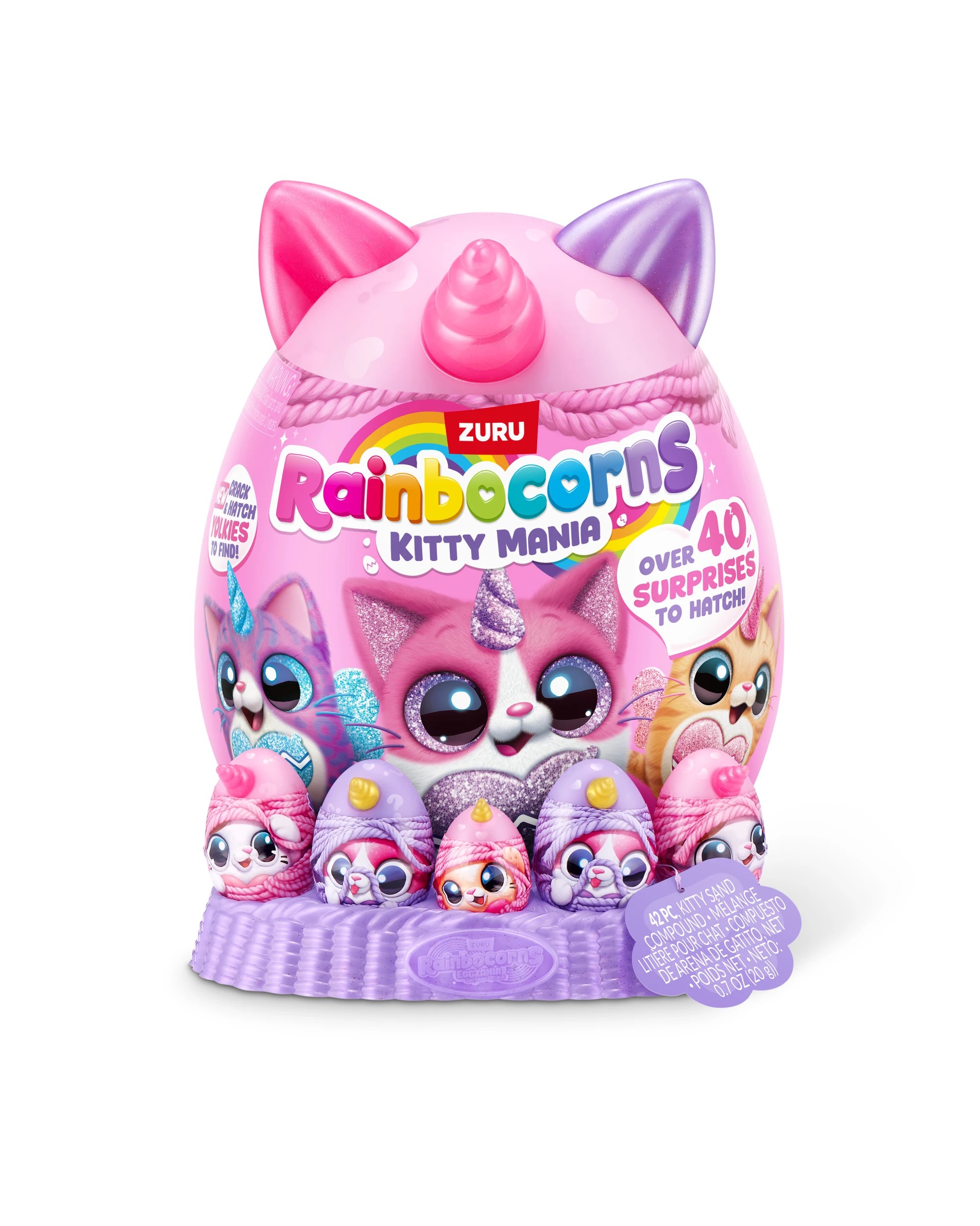 2 Rainbocorns Kitty Mania by ZURU - Multi, 2 of 6