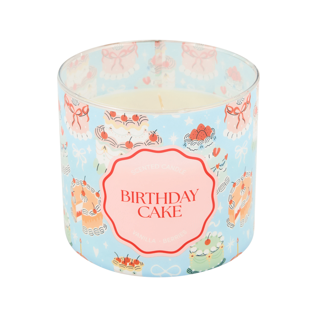 2 Graphic Birthday Cake Candle, 2 of 5