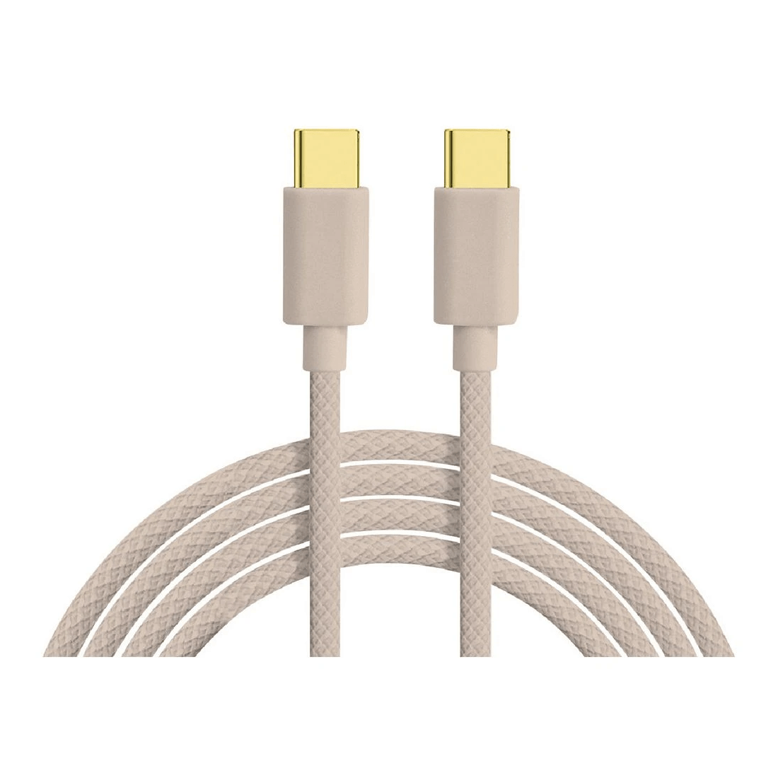 1 Otto USB-C to USB-C Cable 1m Pastel Pink, 1 of 4
