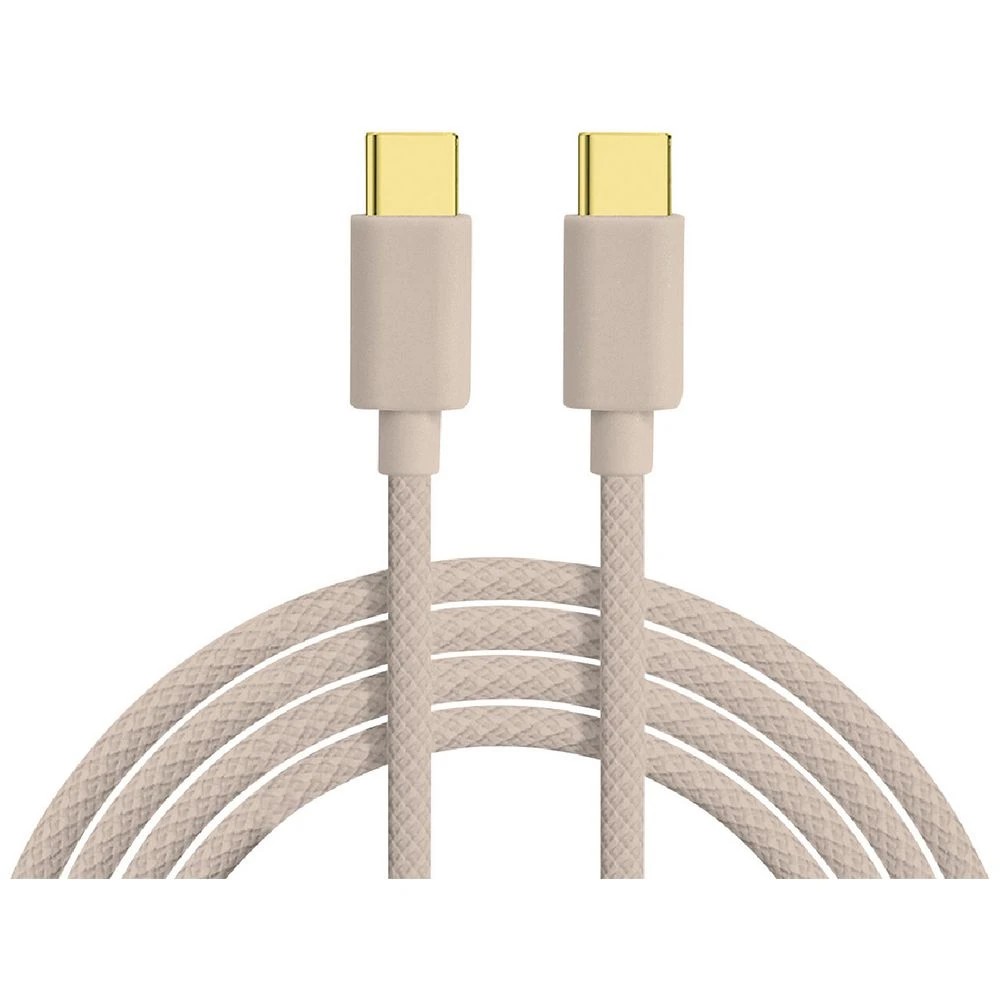 1 Otto USB-C to USB-C Cable 1m Pastel Pink, 1 of 4
