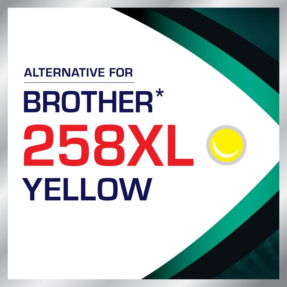 2 Calidad Brother TN258XL Toner Cartridge Yellow, 2 of 7