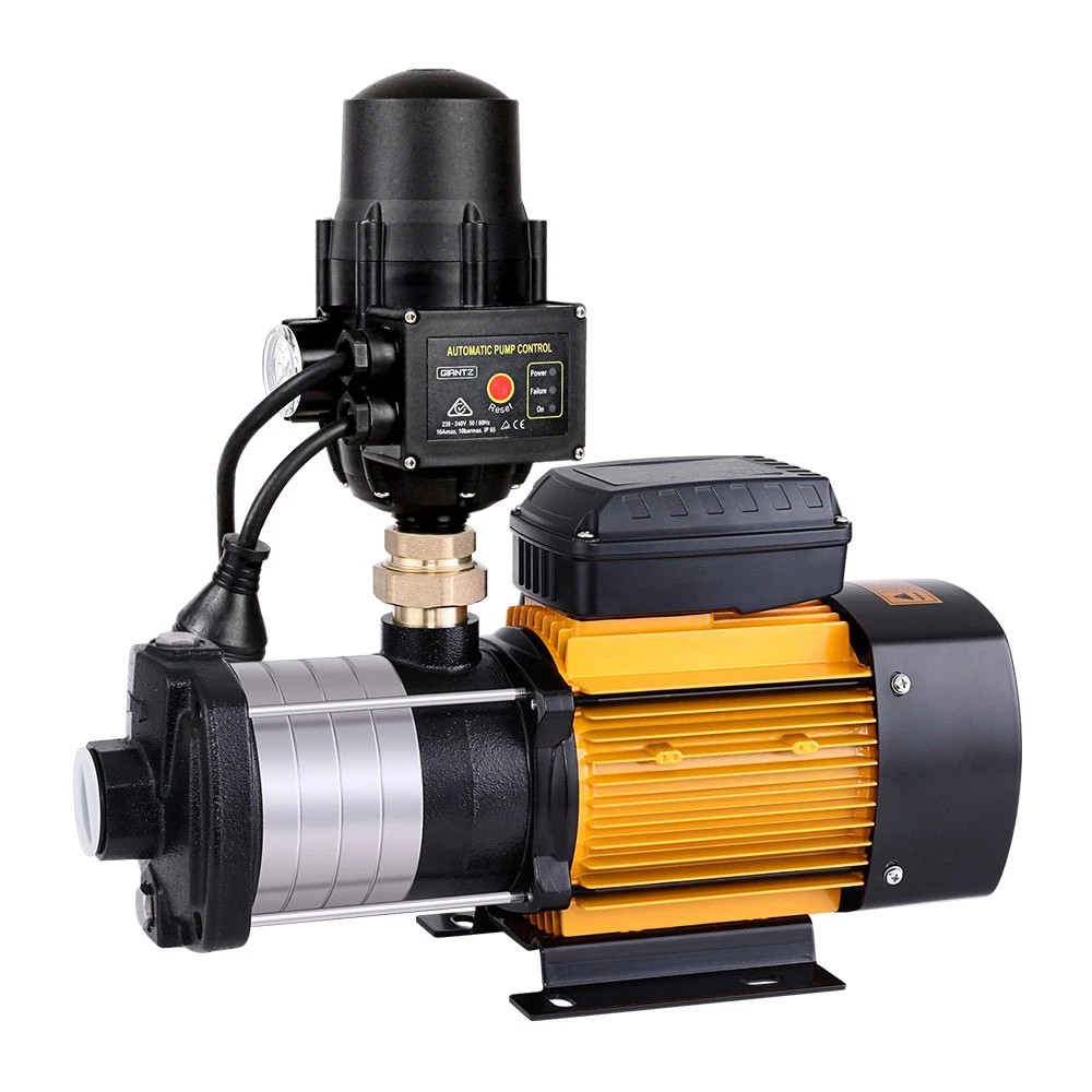 1 Giantz Garden Water Pump High Pressure 2000W Max 5-Stage Tank Irrigation Transfer Booster Pump - Orange, 1 of 2