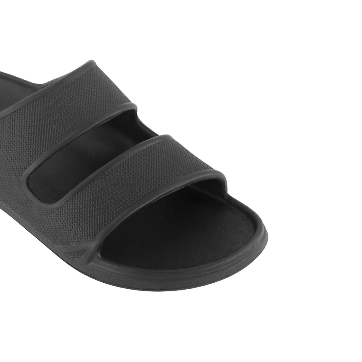 3 Double Band Slides BLACK, 3 of 3