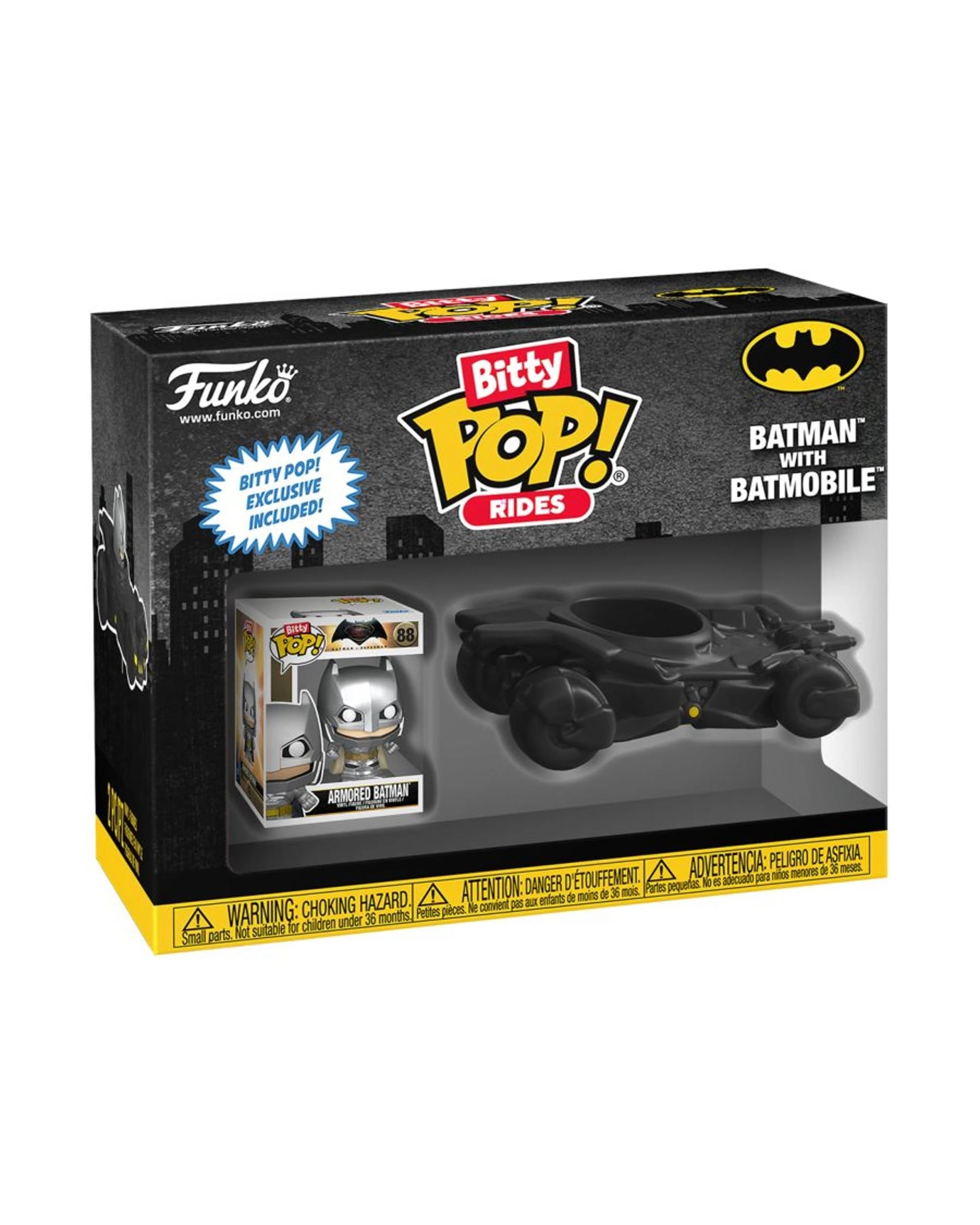 5 Batman Batman V Superman Armoured Batman with Batmobile Bitty Ride Funko POP! Vinyl, 5 of 6