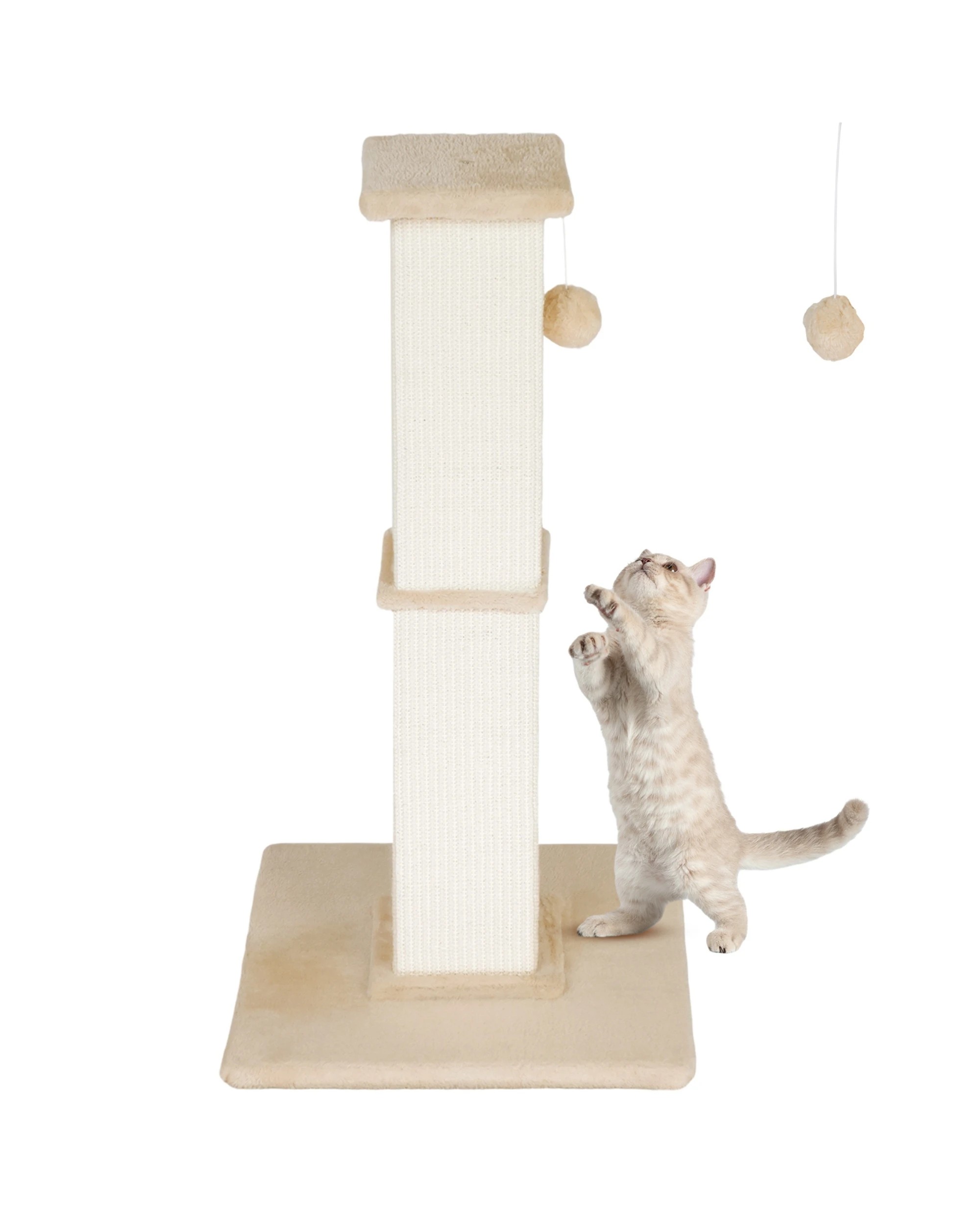 1 Advwin Cat Scratching Post Cat Tree 84cm, 1 of 7