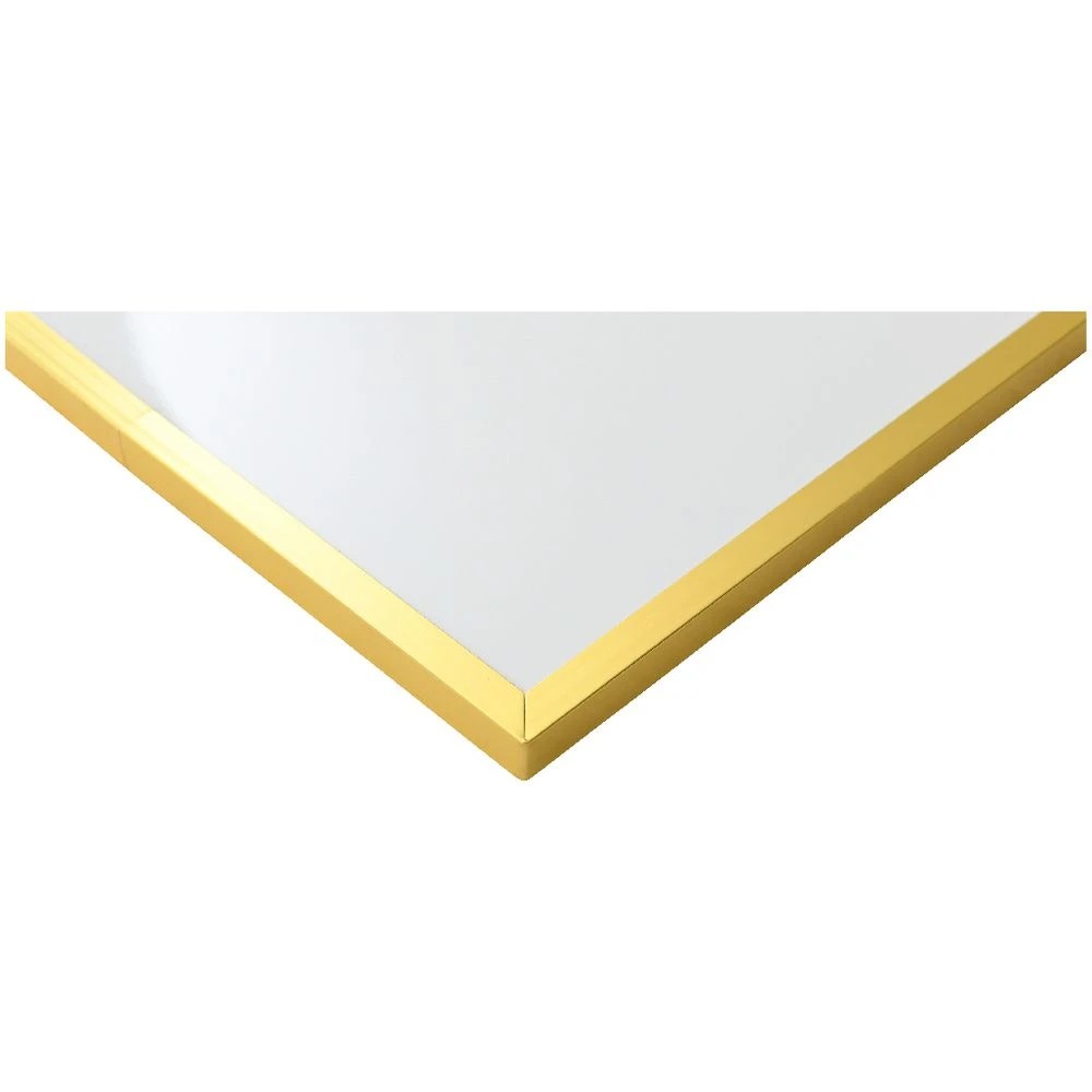 6 Otto Magnetic Whiteboard 21.5x27.9mm Gold Frame, 6 of 8