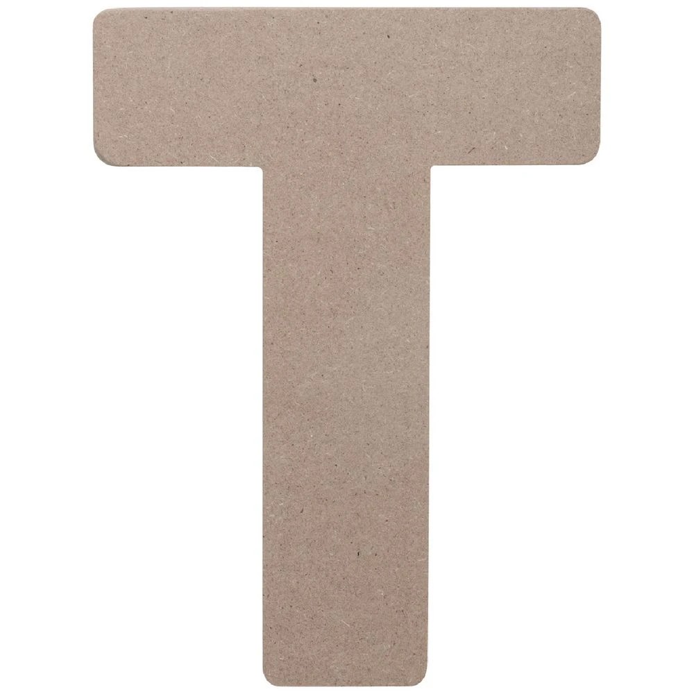 1 Born Wooden Alphabet Letter T 20cm, 1 of 3