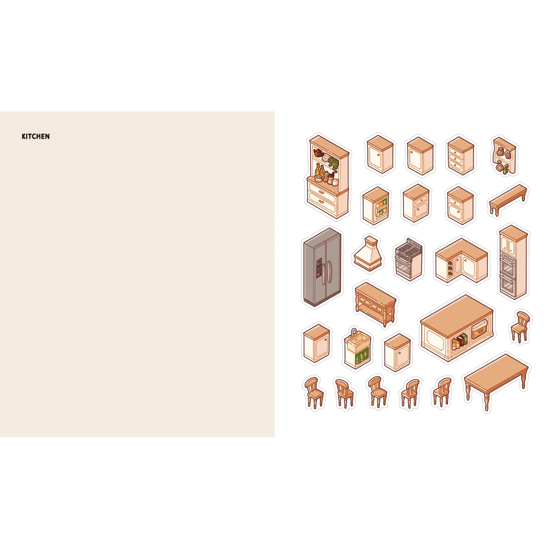 4 Cute 'n' Cozy Sticker Therapy: Make Your Own Adorable Room Sets!, 4 of 8