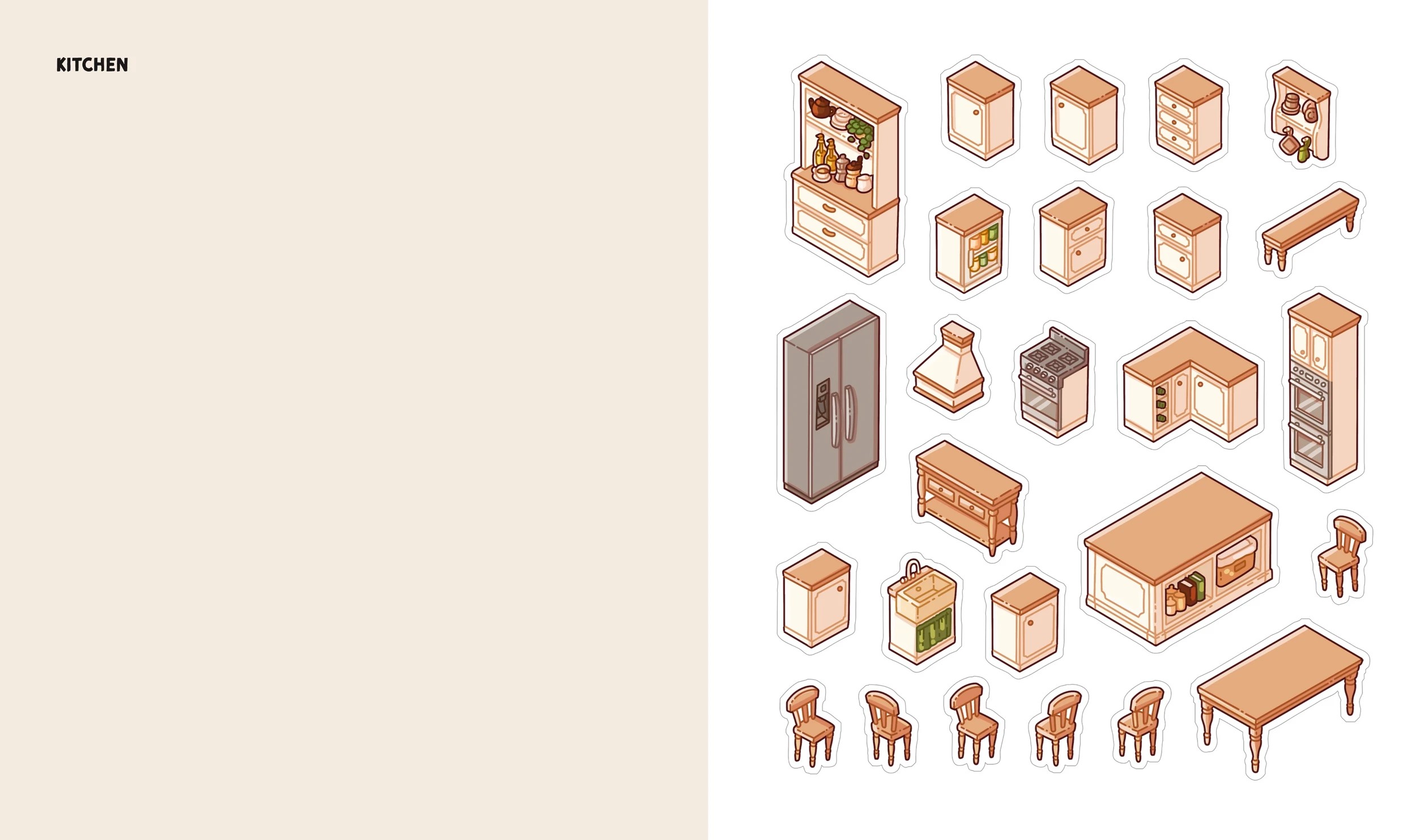4 Cute 'n' Cozy Sticker Therapy: Make Your Own Adorable Room Sets!, 4 of 8