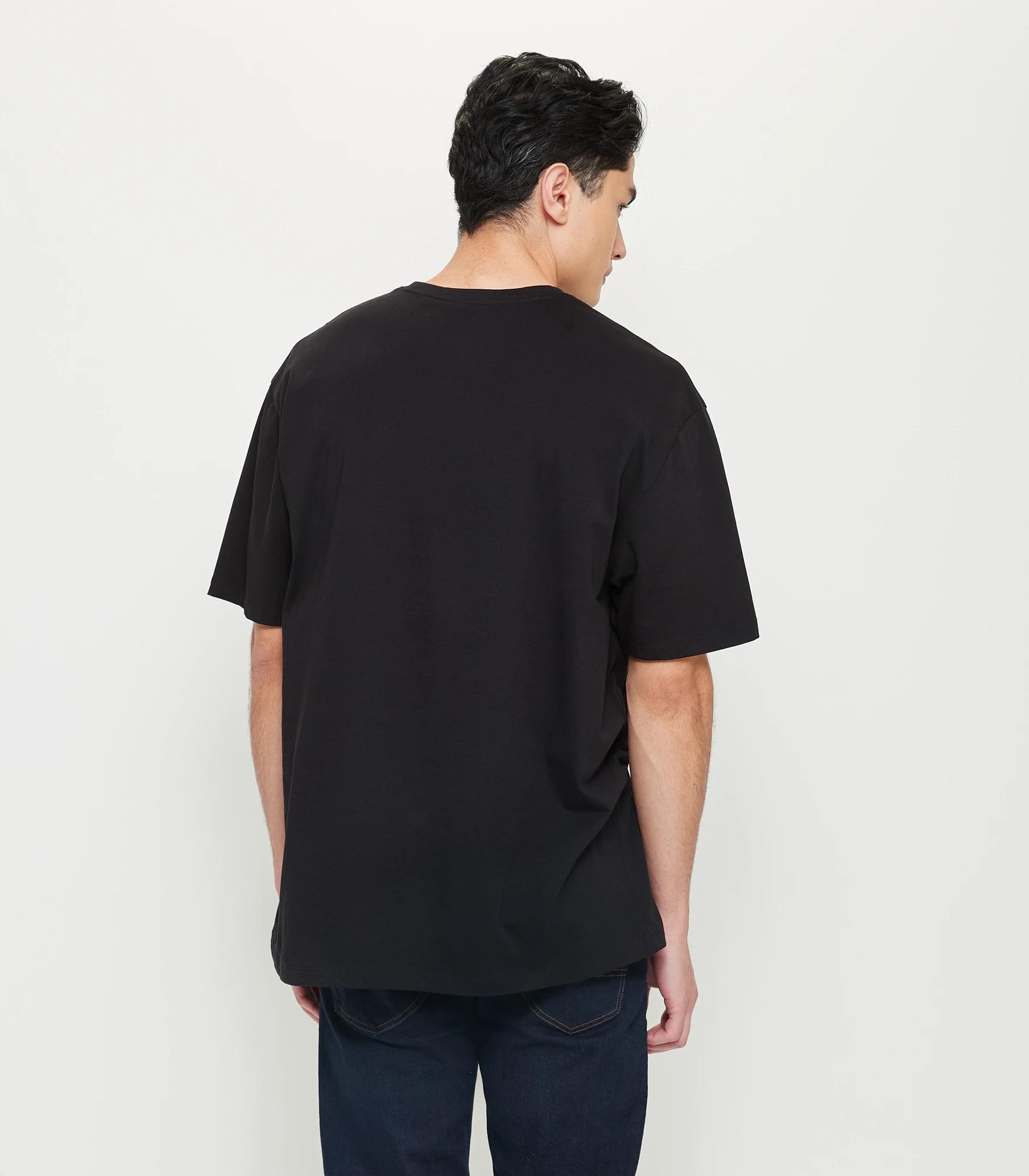 4 Target Australian Cotton Oversized T-shirt BLACK, 4 of 6