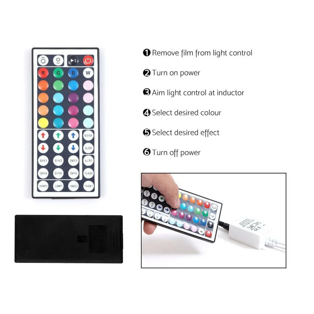 7 Artiss Buffet Sideboard LED - White, 7 of 8