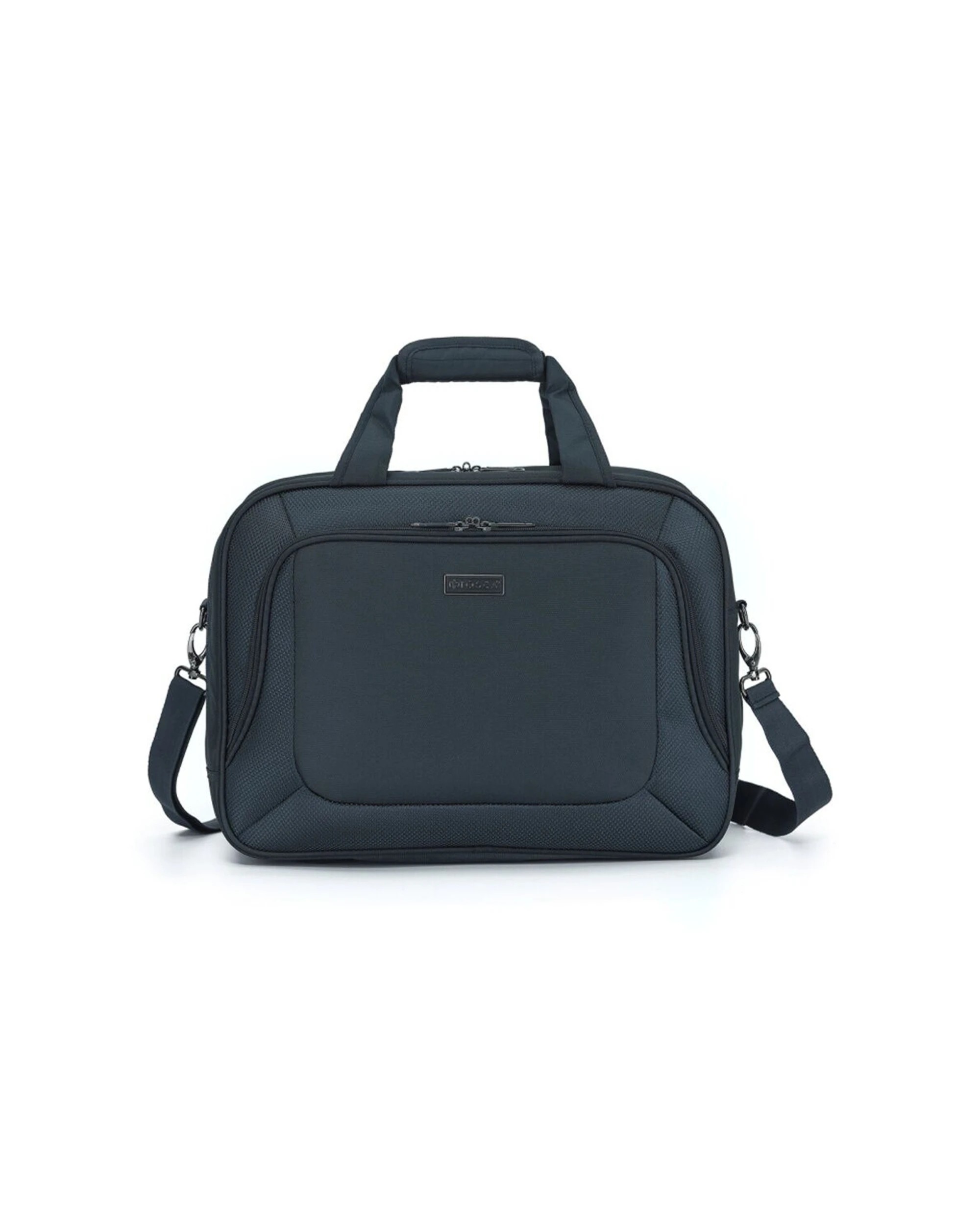 2 Tosca Oakmont Business Travel Tote/Work Bag With Laptop Pocket - Blue, 2 of 3